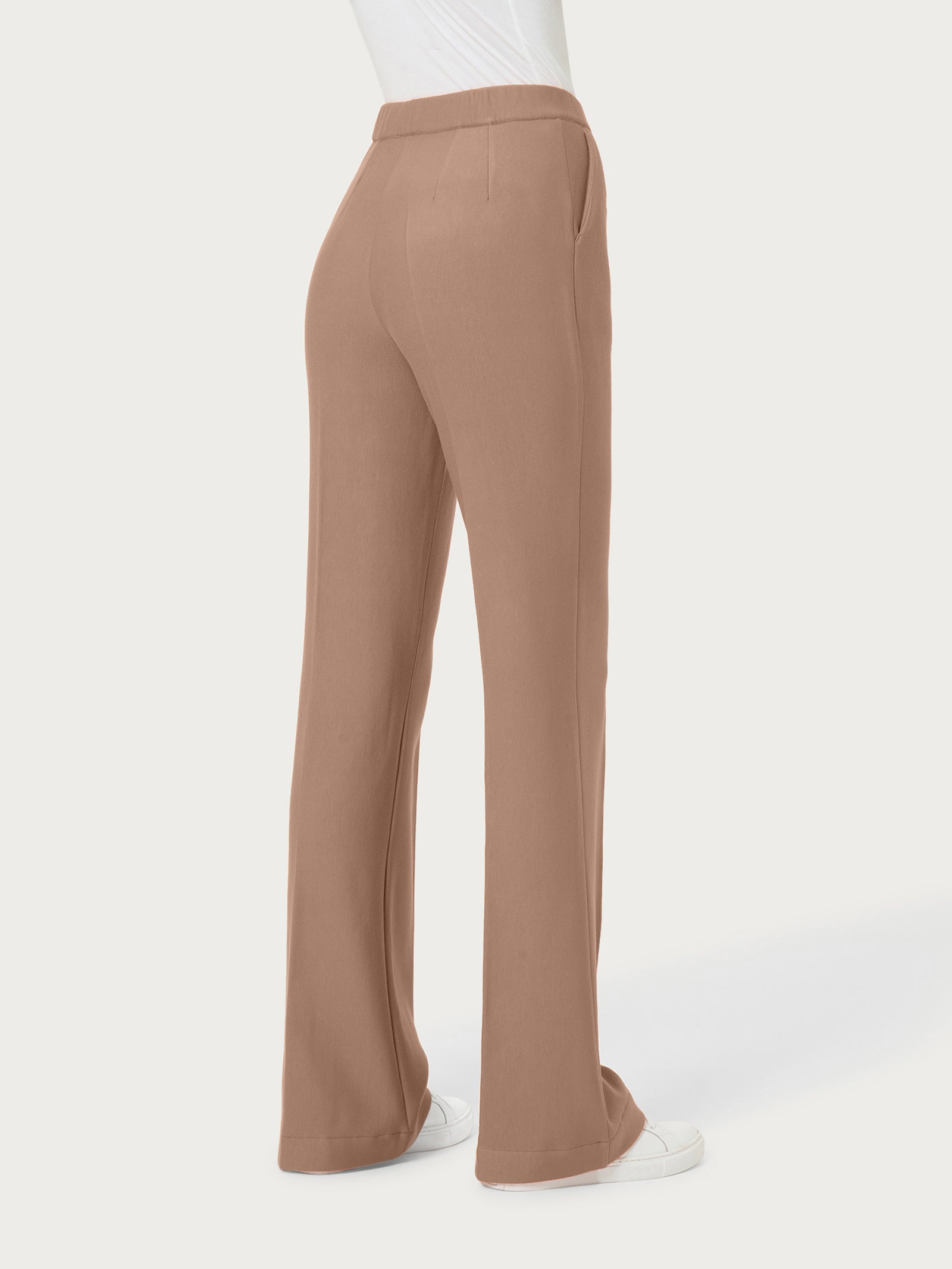Ragno Comfort pantalone flare Pine Bark felpa