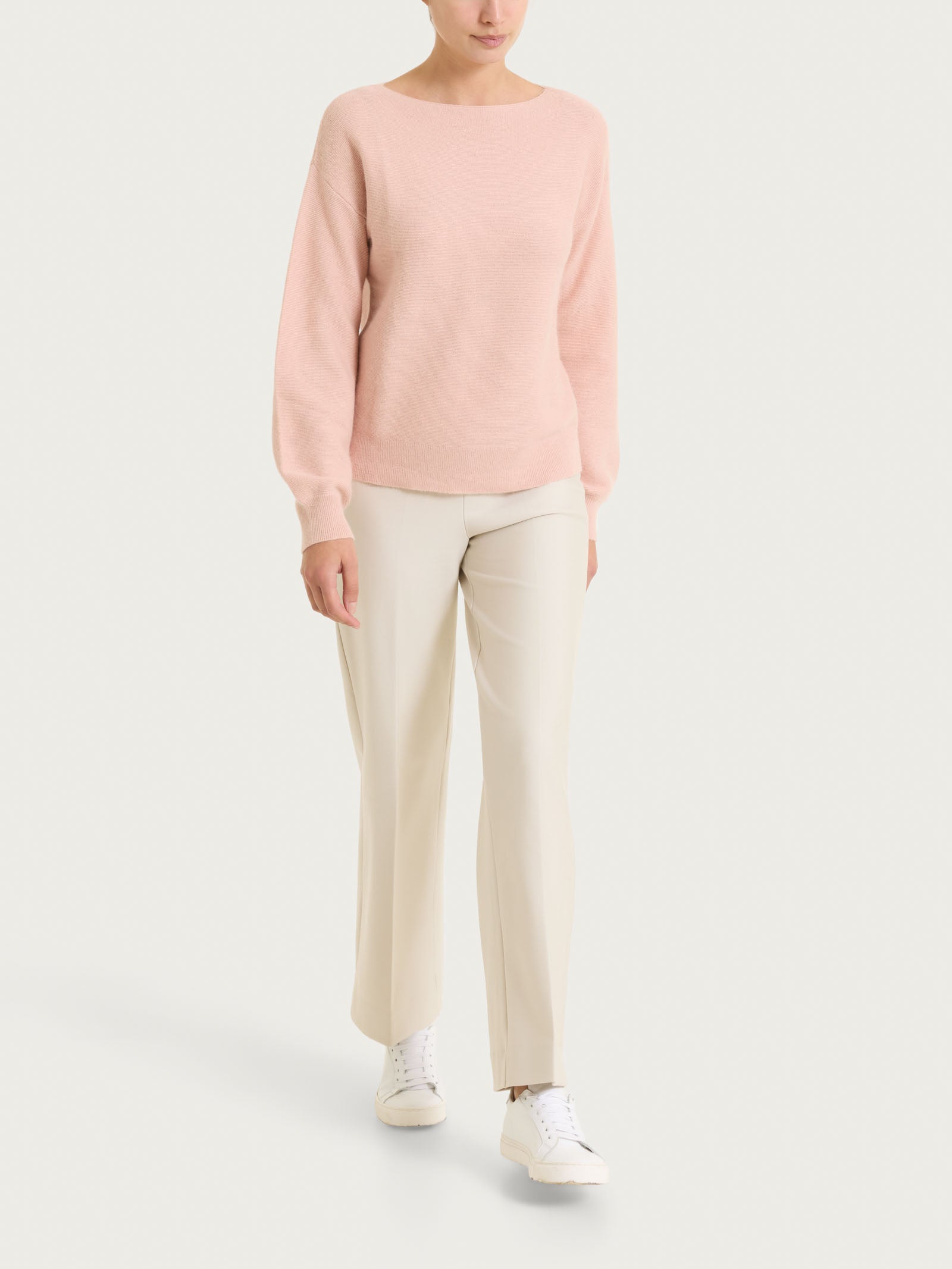Ragno Natural Soft Maglia Barchetta Links Cameo Rose