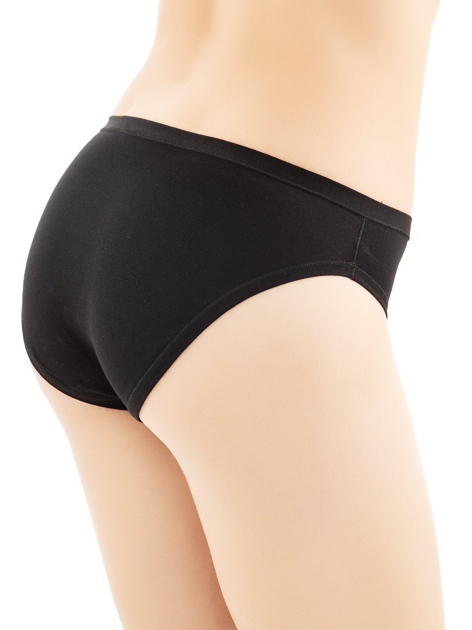 Ragno Skin Slip cotone e modal nero 2 pezzi invisibile