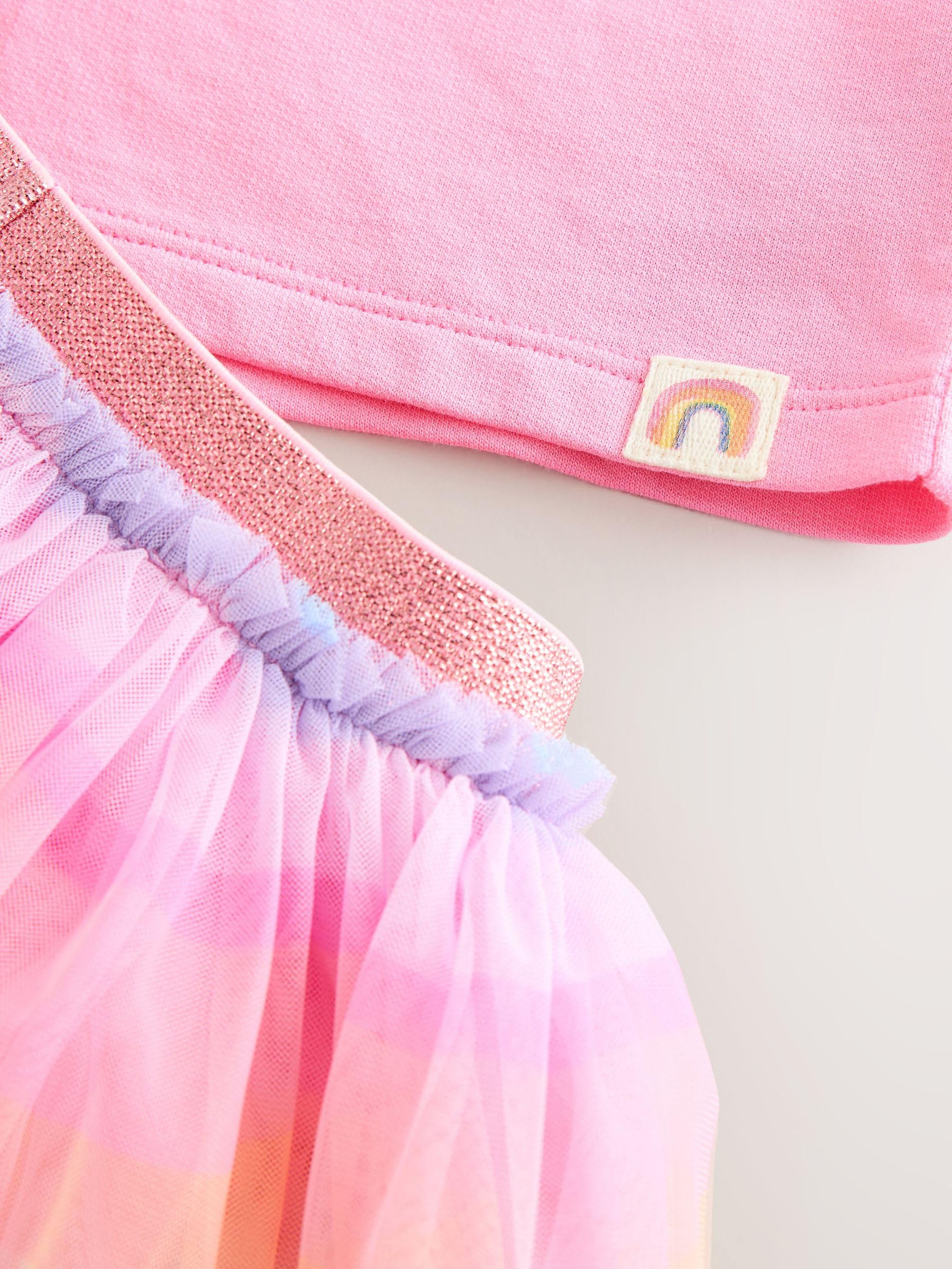 Next completo bambina top e gonna con tutù 86-92