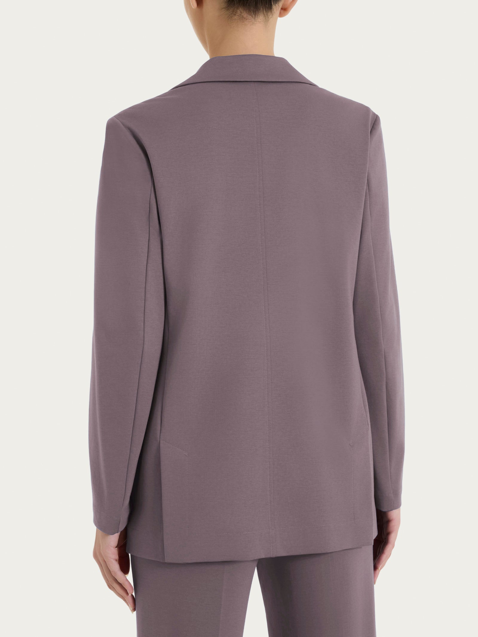 Ragno Compact Light Blazer Monopetto giacca Plum Truffle