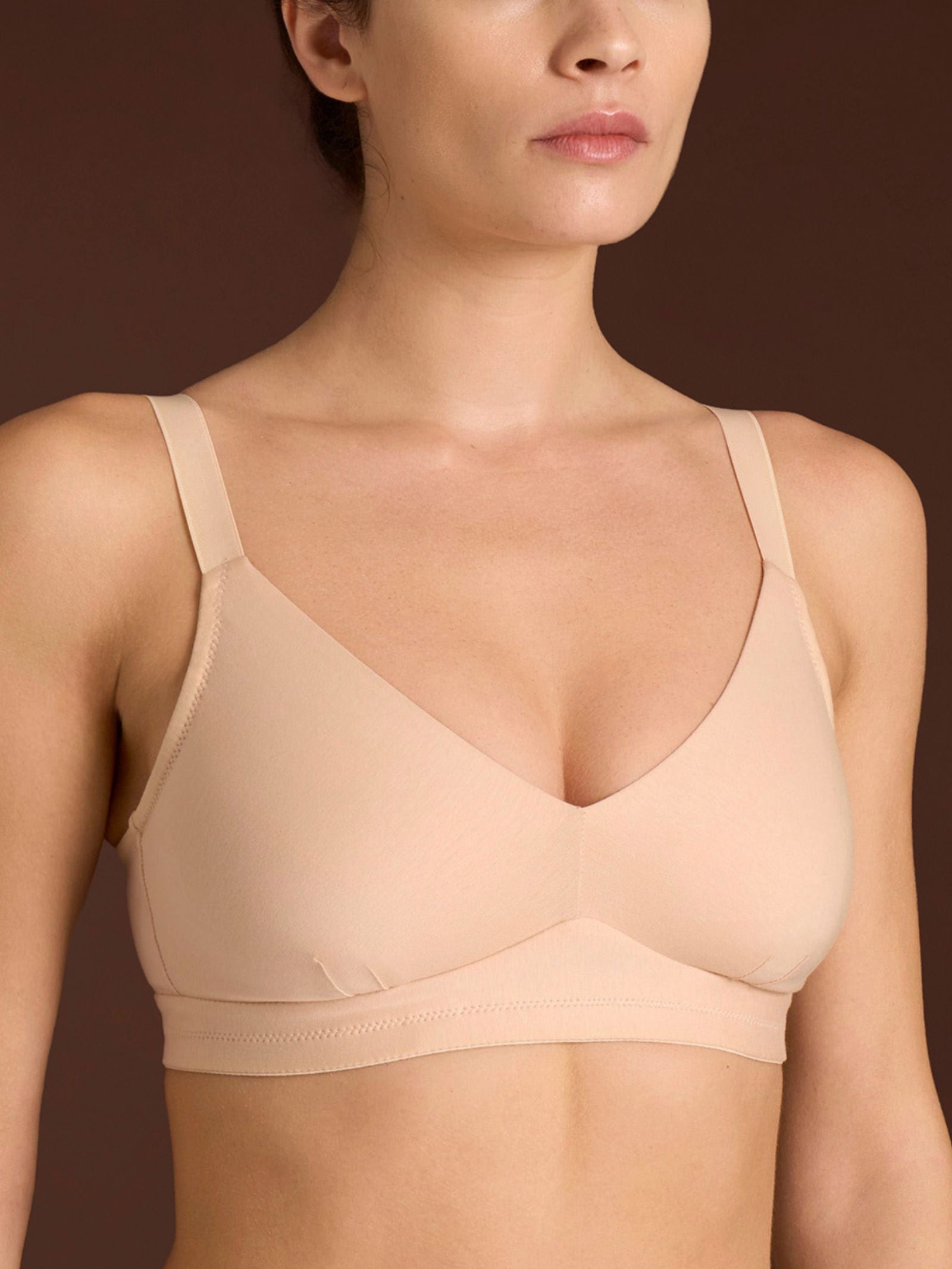 Ragno beYOUtiful YouUp Reggiseno Cotone Smoke Gray DE