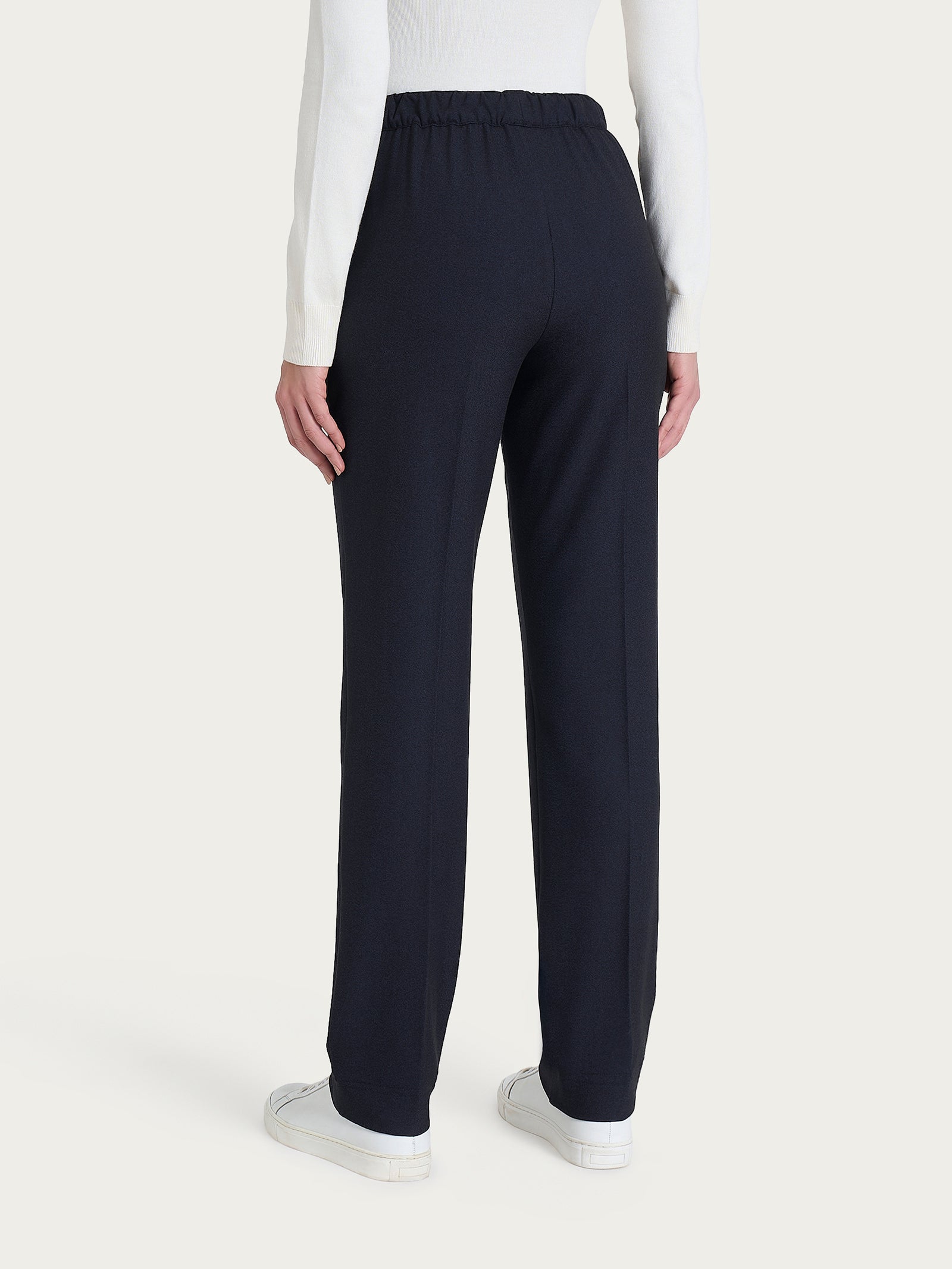 Ragno Compact Pantalone Dritto Tasche Bleu flanella
