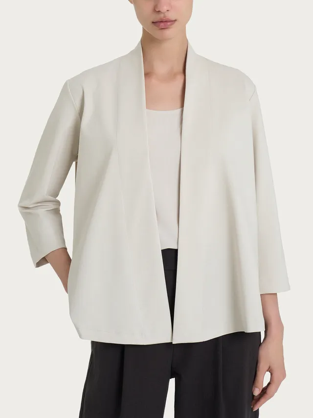 Ragno Compact Light Open Cardigan Champignon
