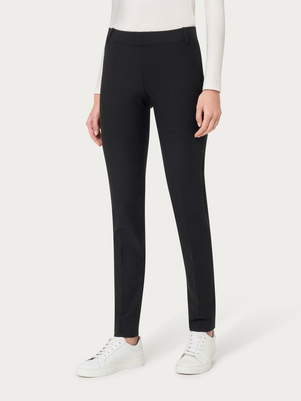 Ragno Compact pantalone cigarette Black