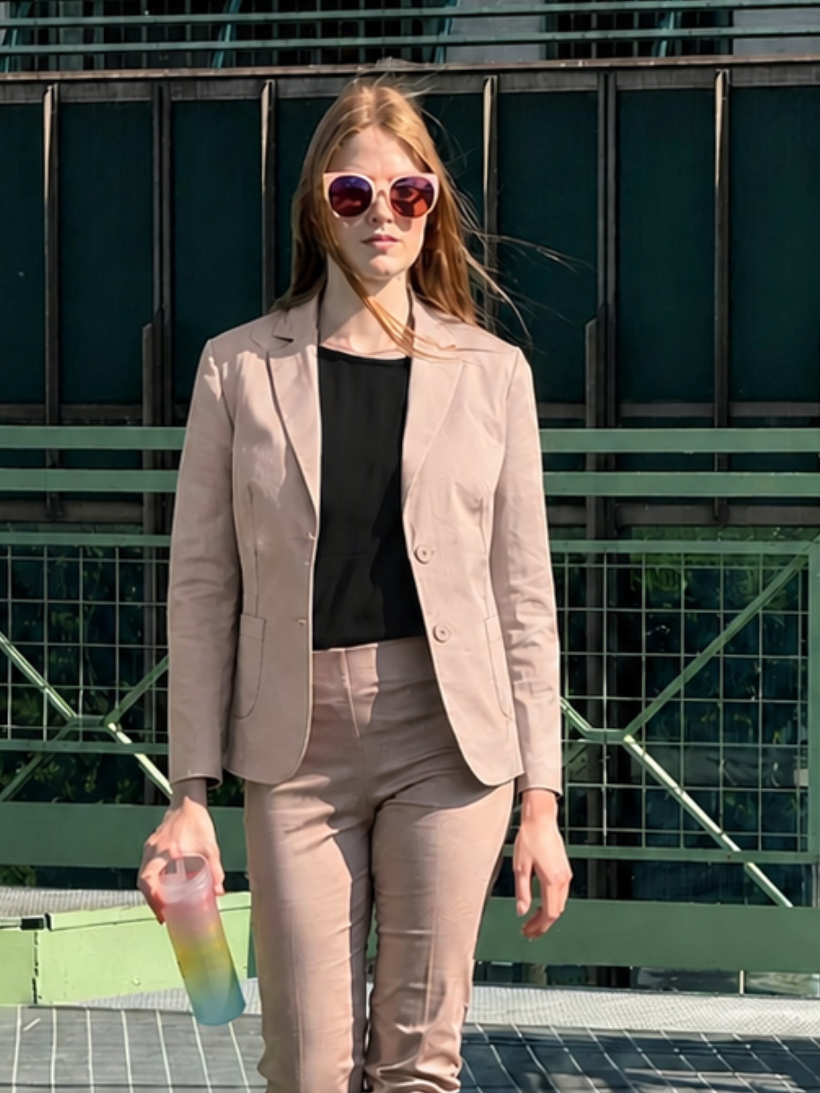 Ragno Voile Stretch blusa manica 3/4 Nero viscosa
