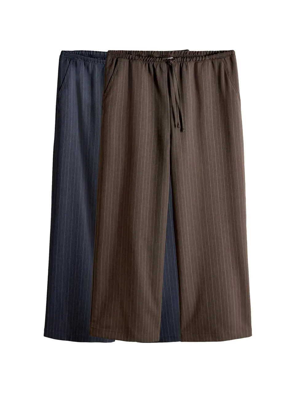 Next The Set pantaloni larghi a righe 2 pezzi