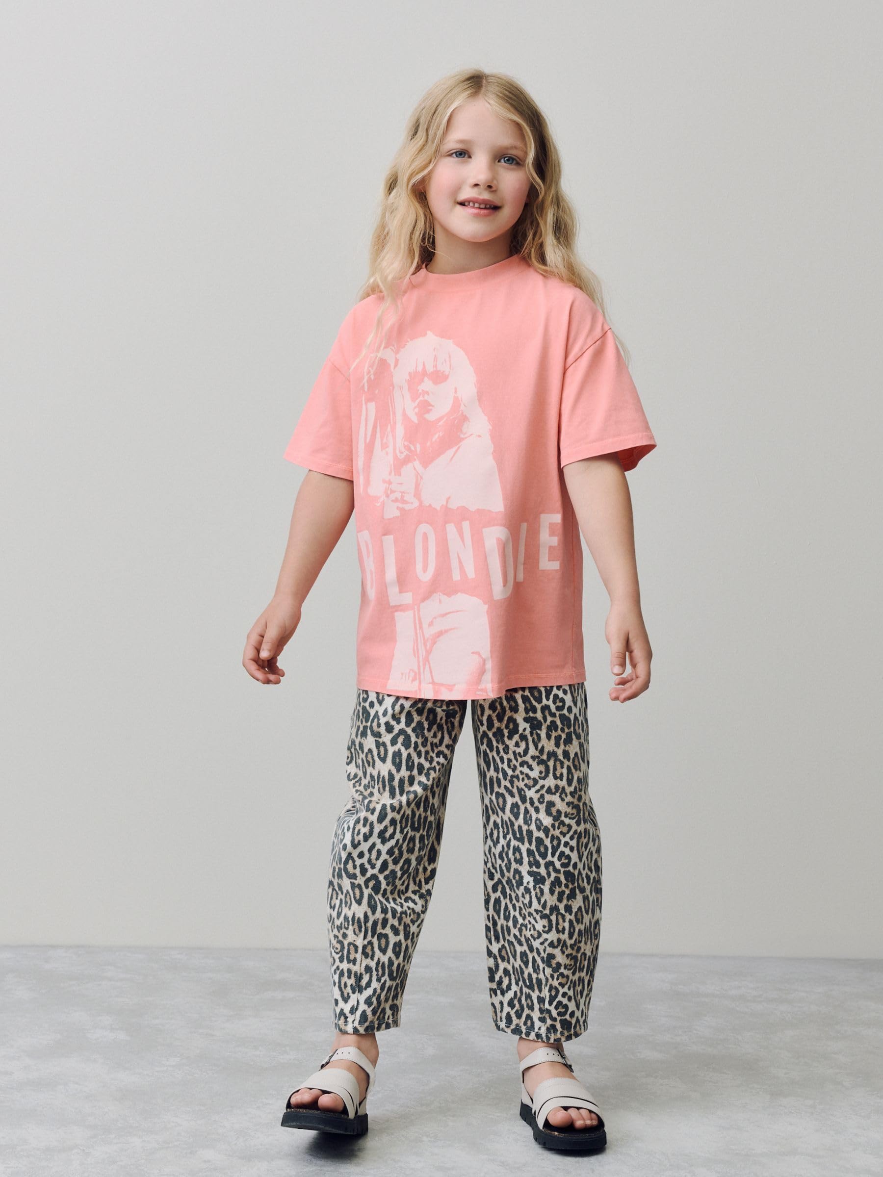 Next t-shirt bambina stampata 4 anni uso quotidiano