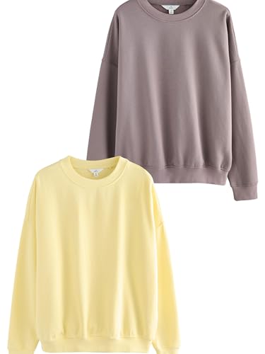 Geo Next The Set Felpe Donna Oversize 2 Pezzi Cotone