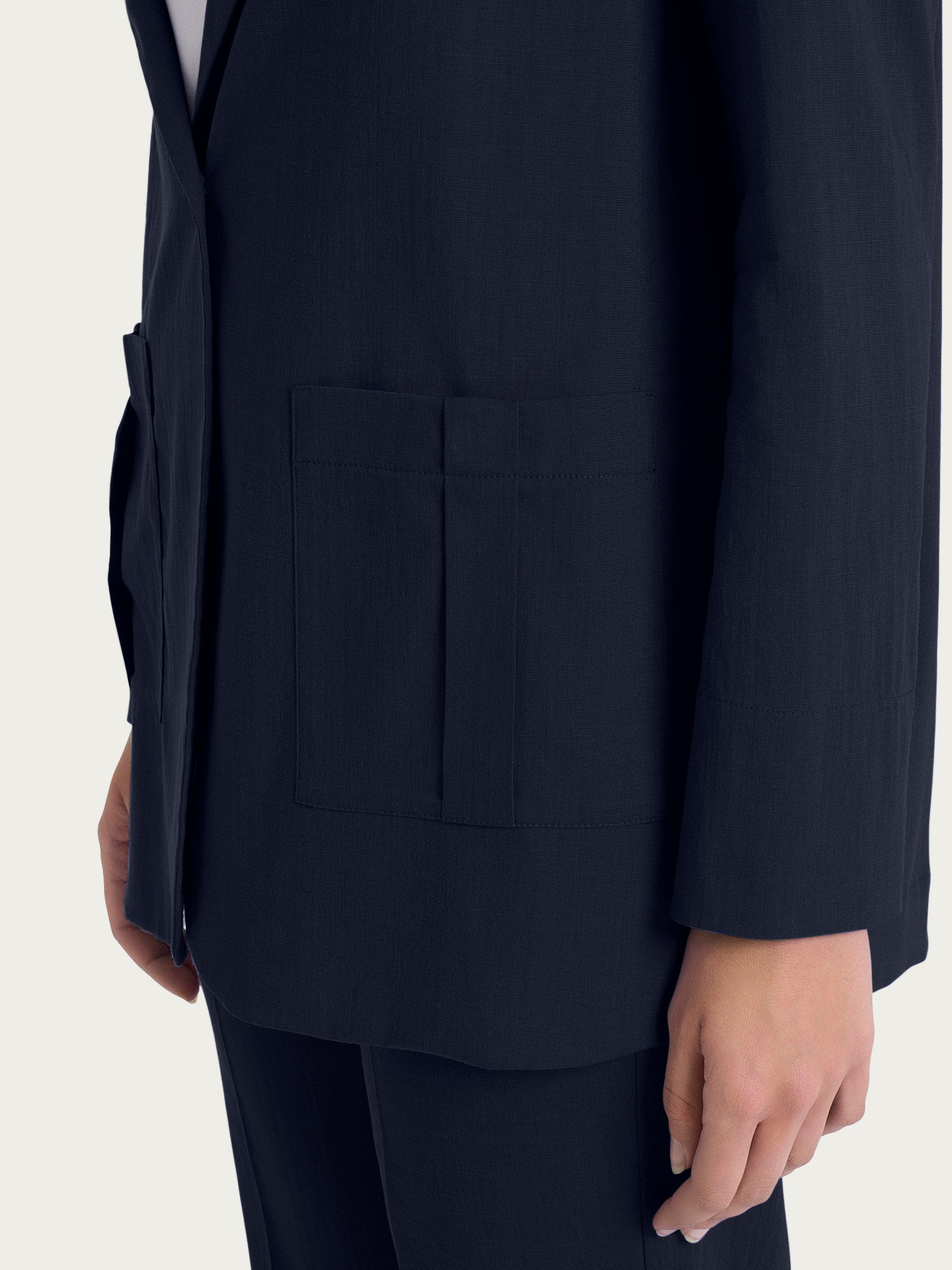 Ragno Super Natural blazer destrutturato Bleu