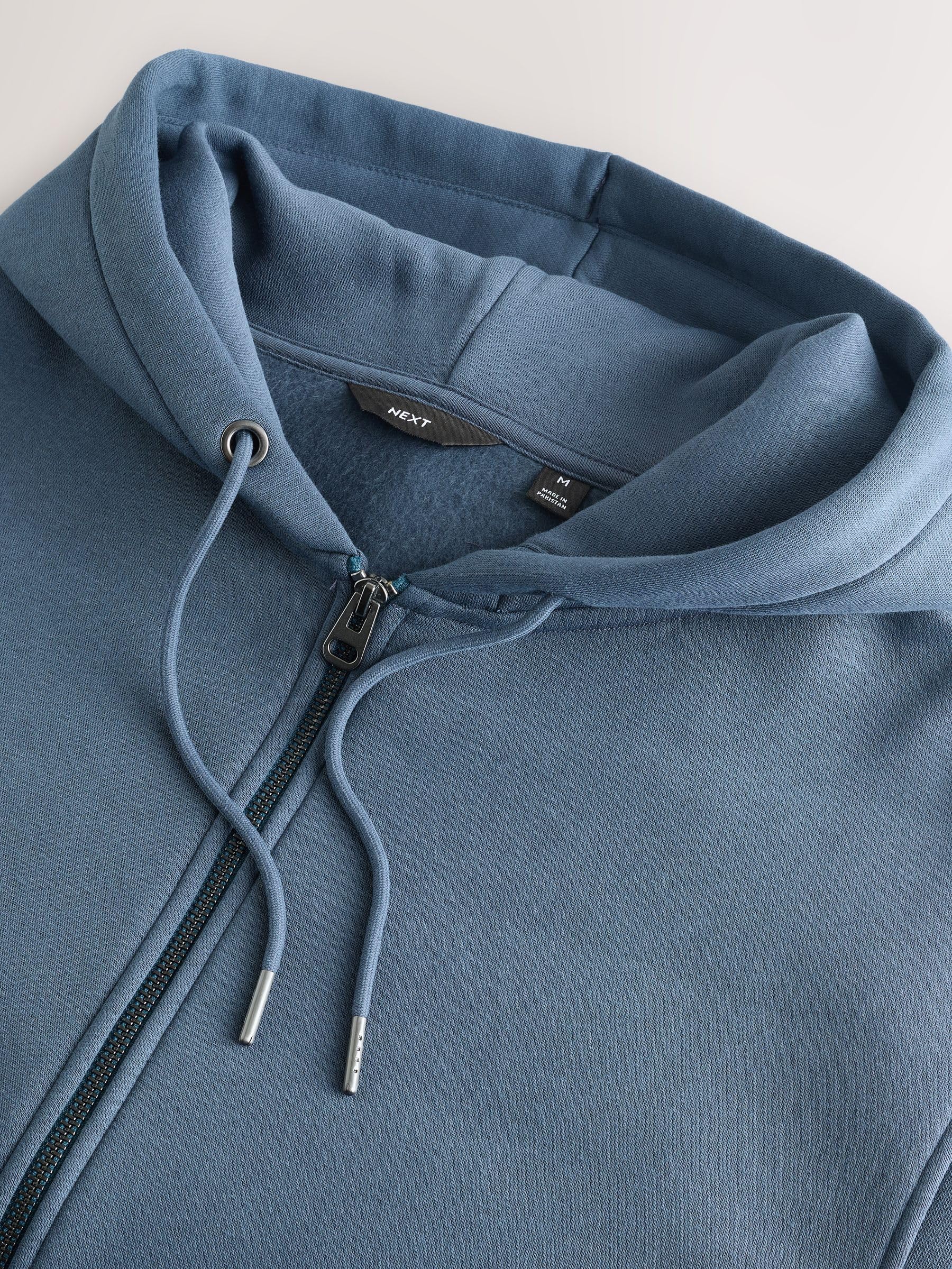 Next felpa uomo con cappuccio zip uso quotidiano