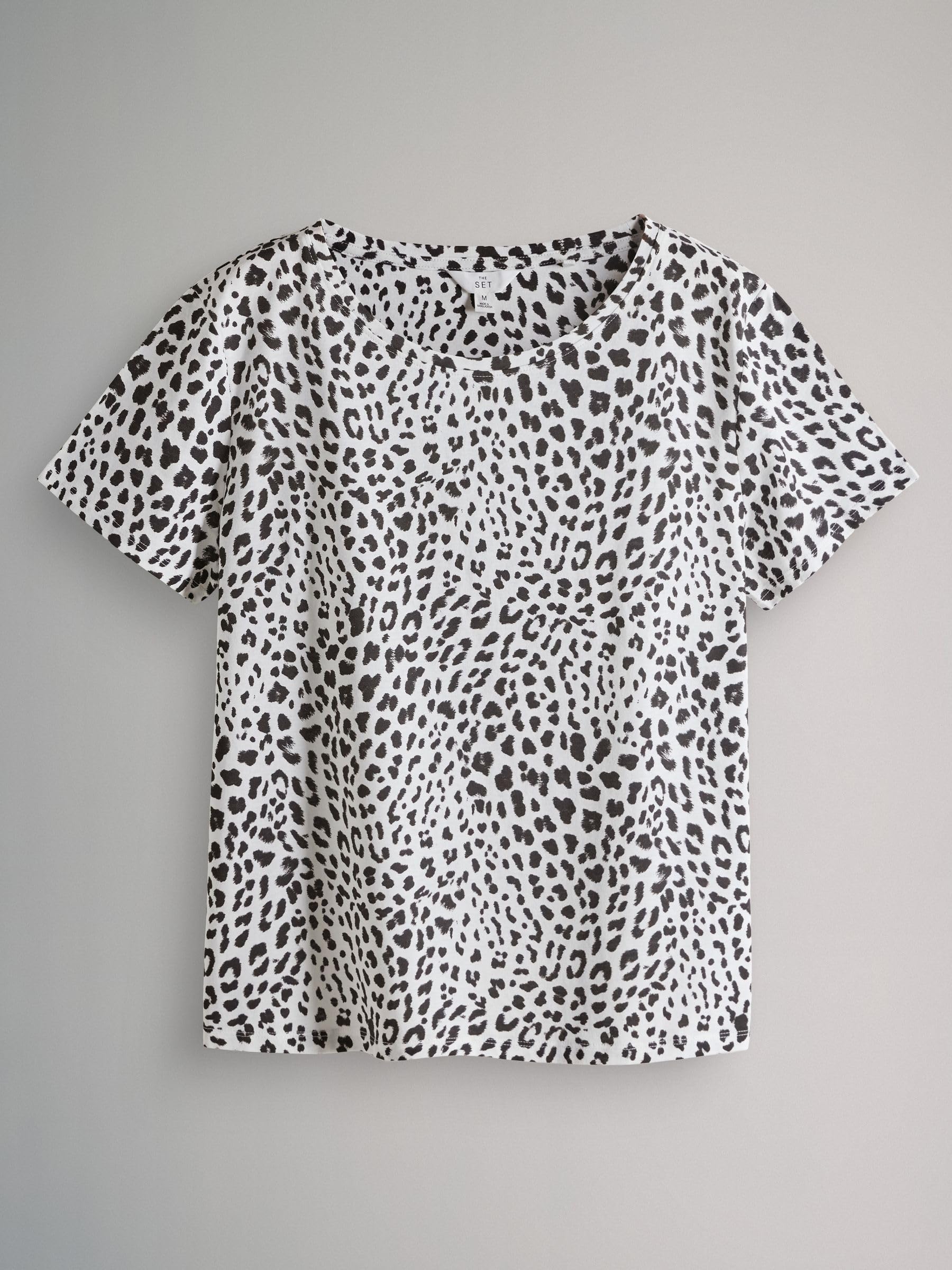 THE SET pigiama donna 3 pezzi maniche corte comodo