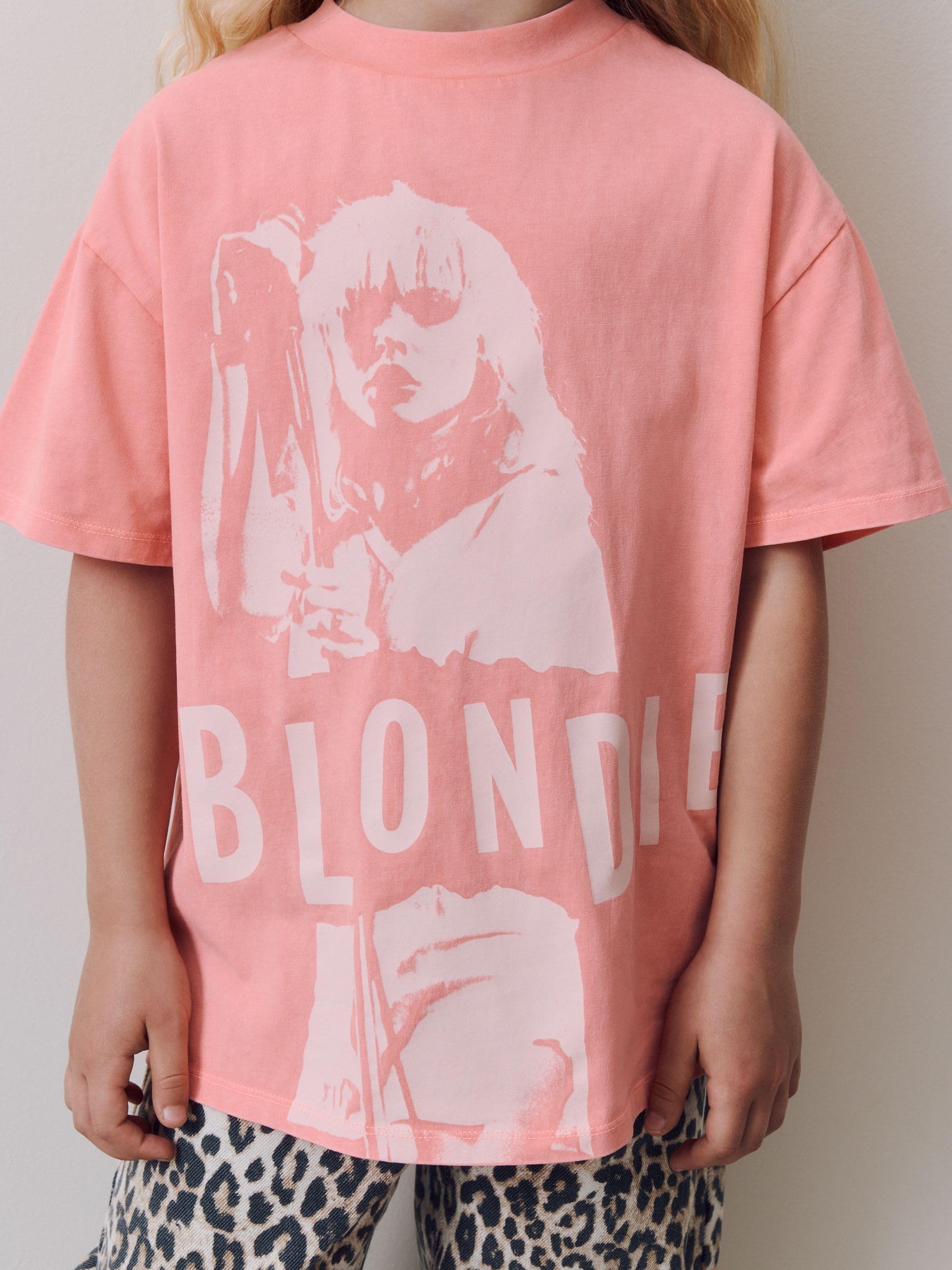 Next t-shirt bambina stampata 4 anni uso quotidiano