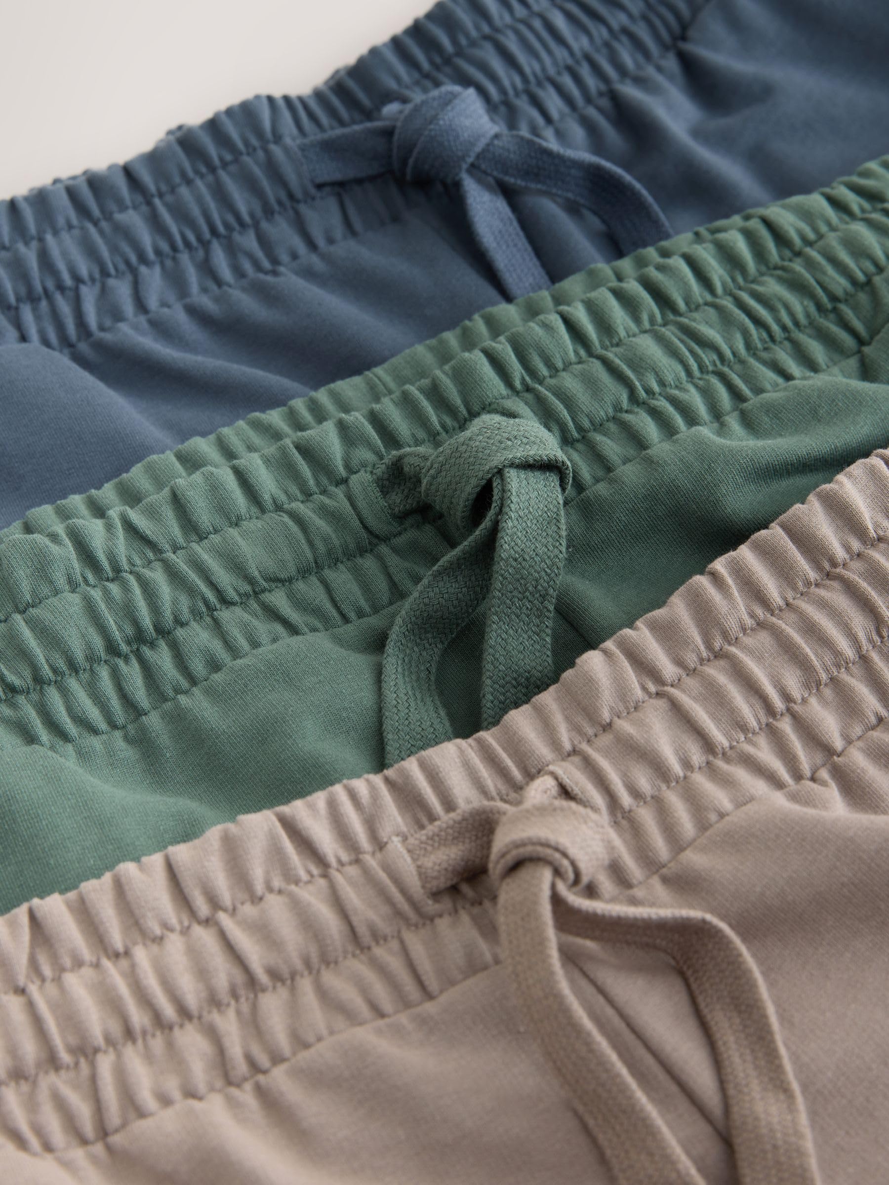 Next Shorts Jogger Uomo 3 Pezzi Blue Green Morbidi