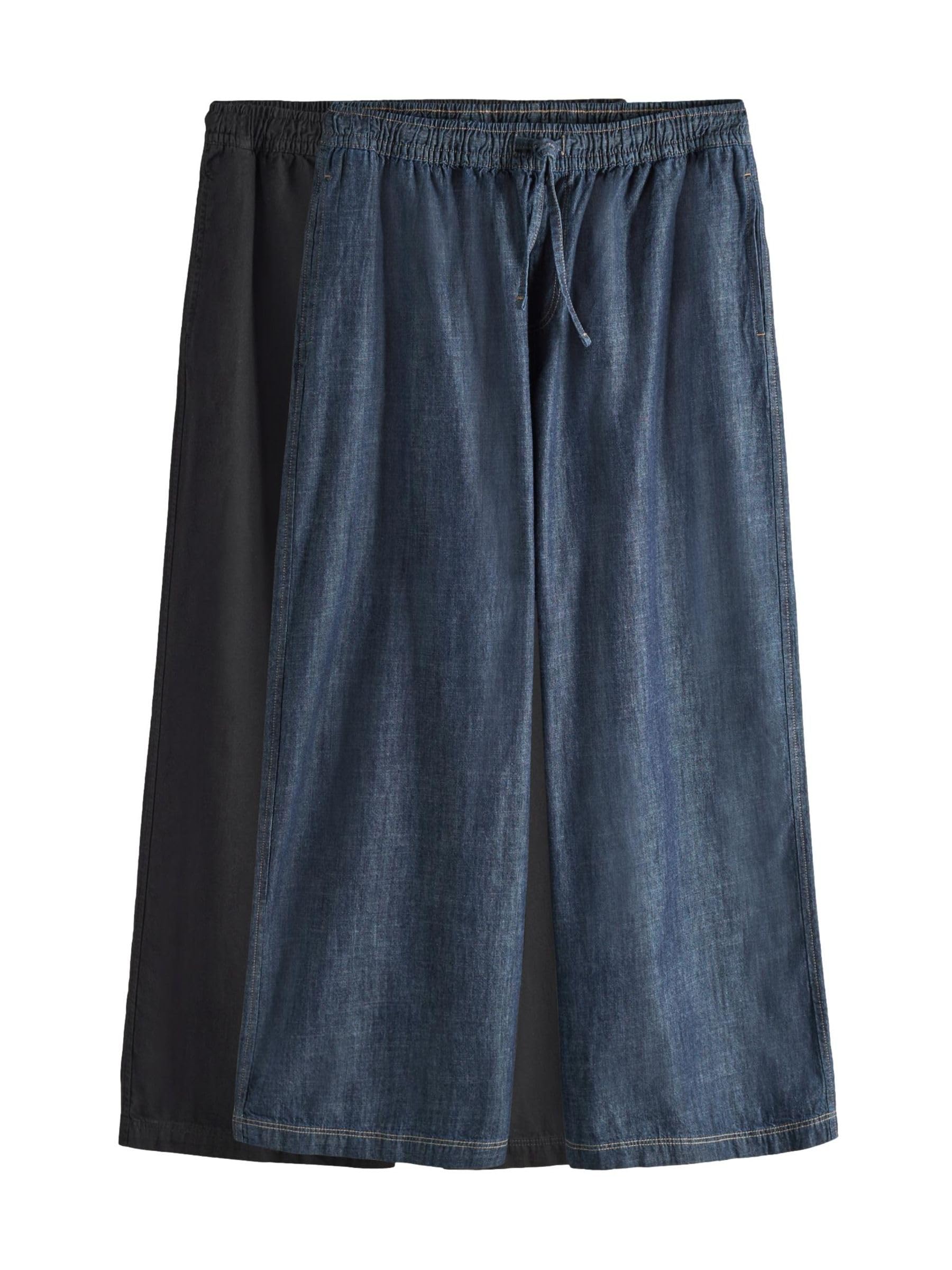 Next The Set jeans donna con elastico in vita confezione 2 pz