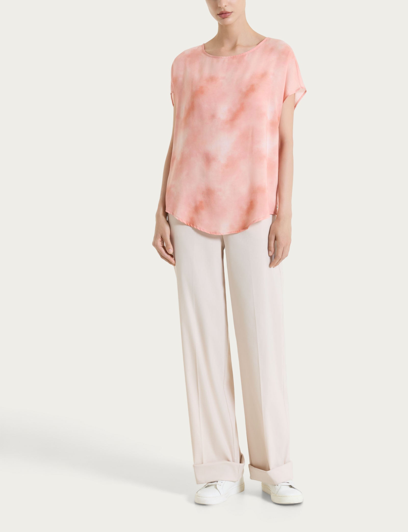 Ragno EcoSeta Blusa Cameo Rose Manica Corta