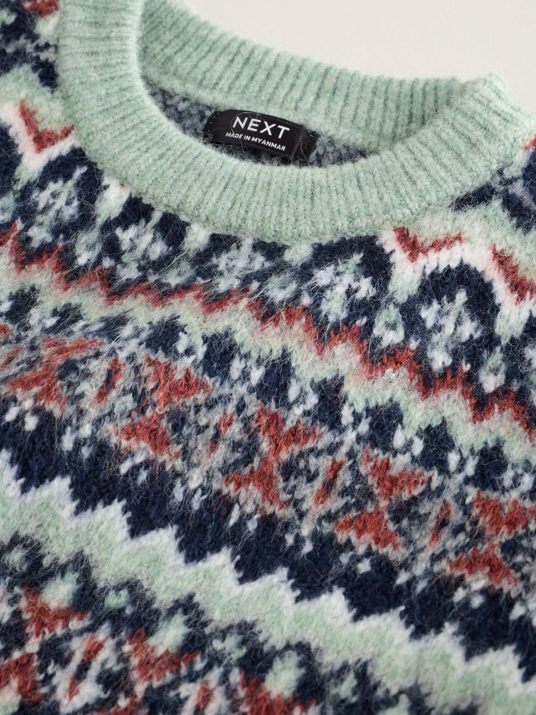 Geo Next Next Fair Isle maglione bambino 110-116 jacquard
