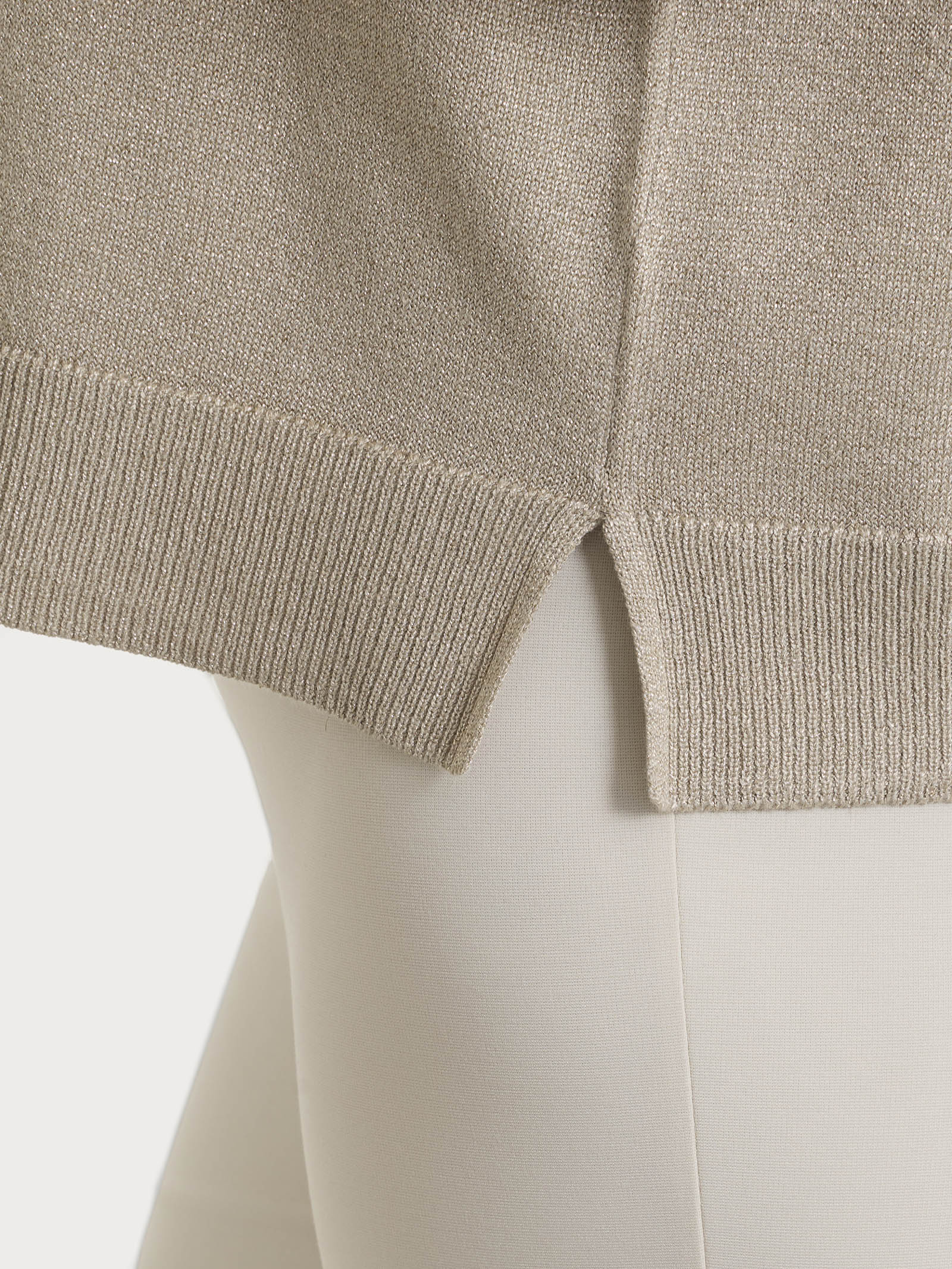 Ragno Summertime cardigan Crockery lurex manica 3/4