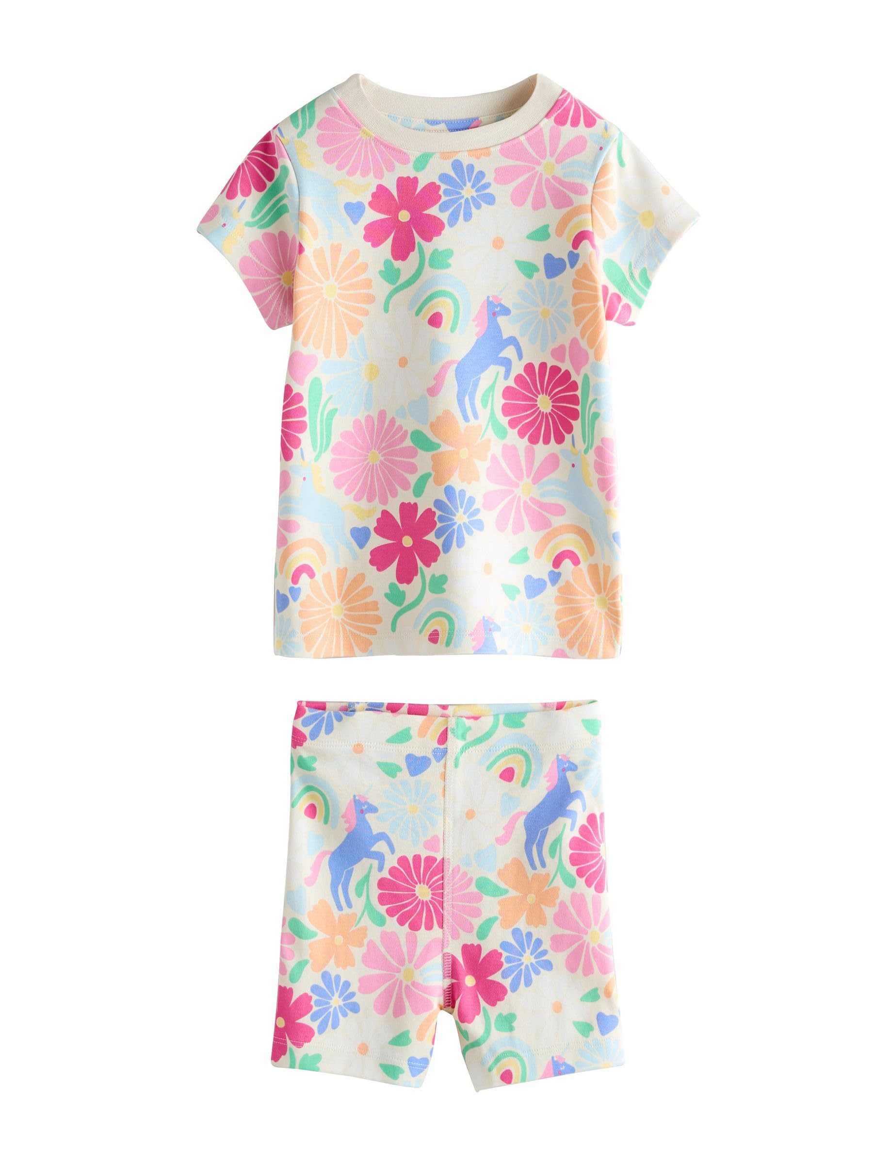 Next pigiami corti bambina 3 pezzi 110-116 estivi