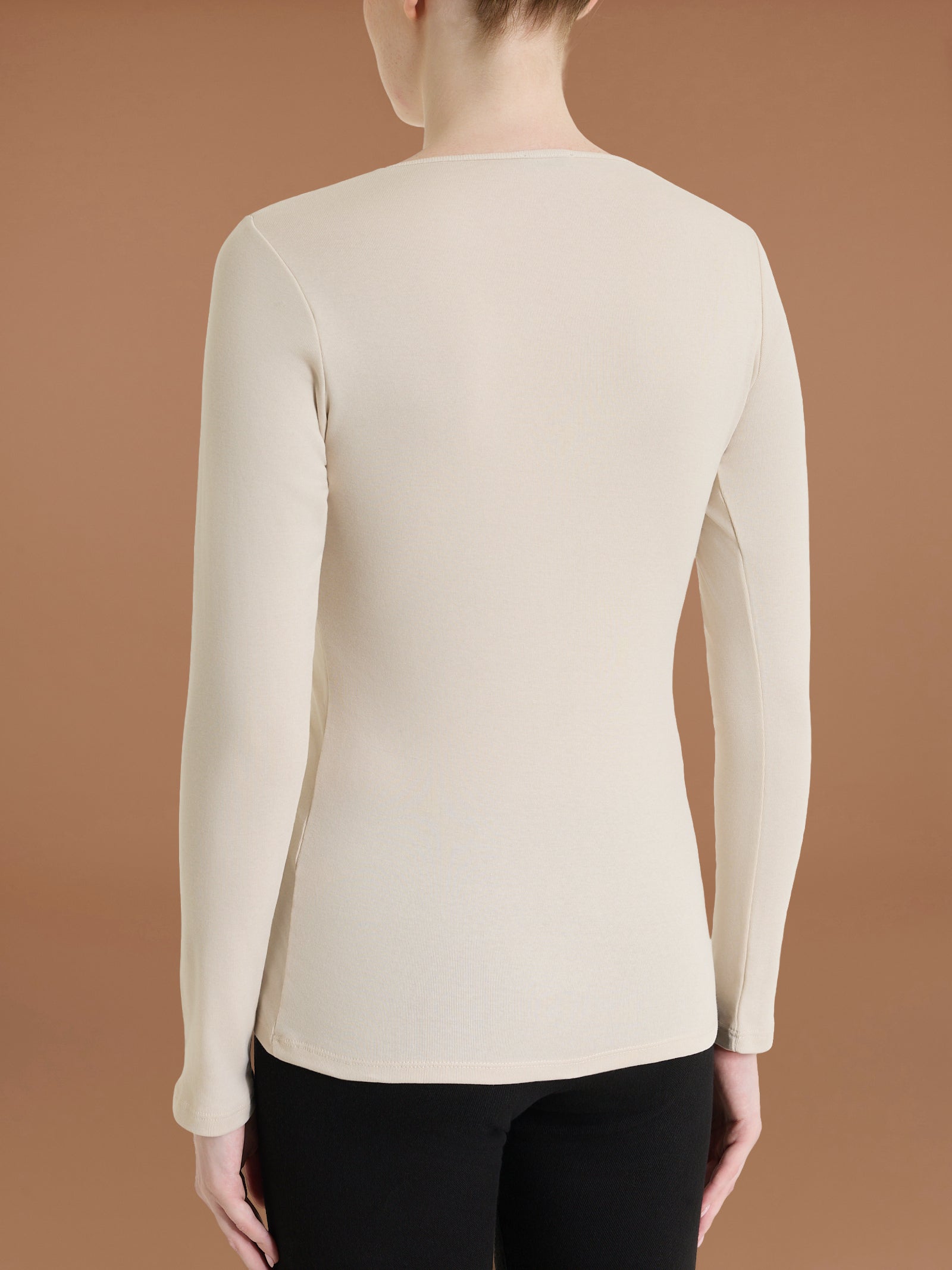 Ragno Thermo Cotton maglietta girocollo Champignon 100% cotone