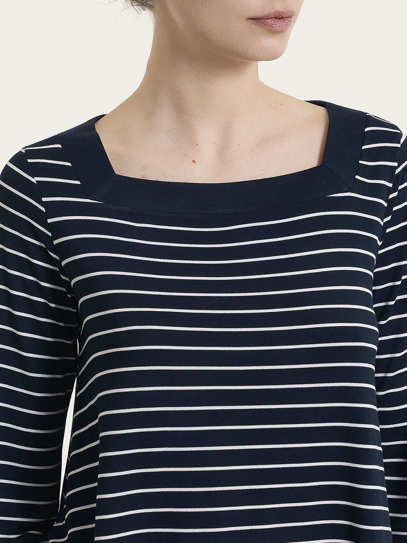 Ragno Summer Light Maglietta righe Fant.Bleu manica 3/4