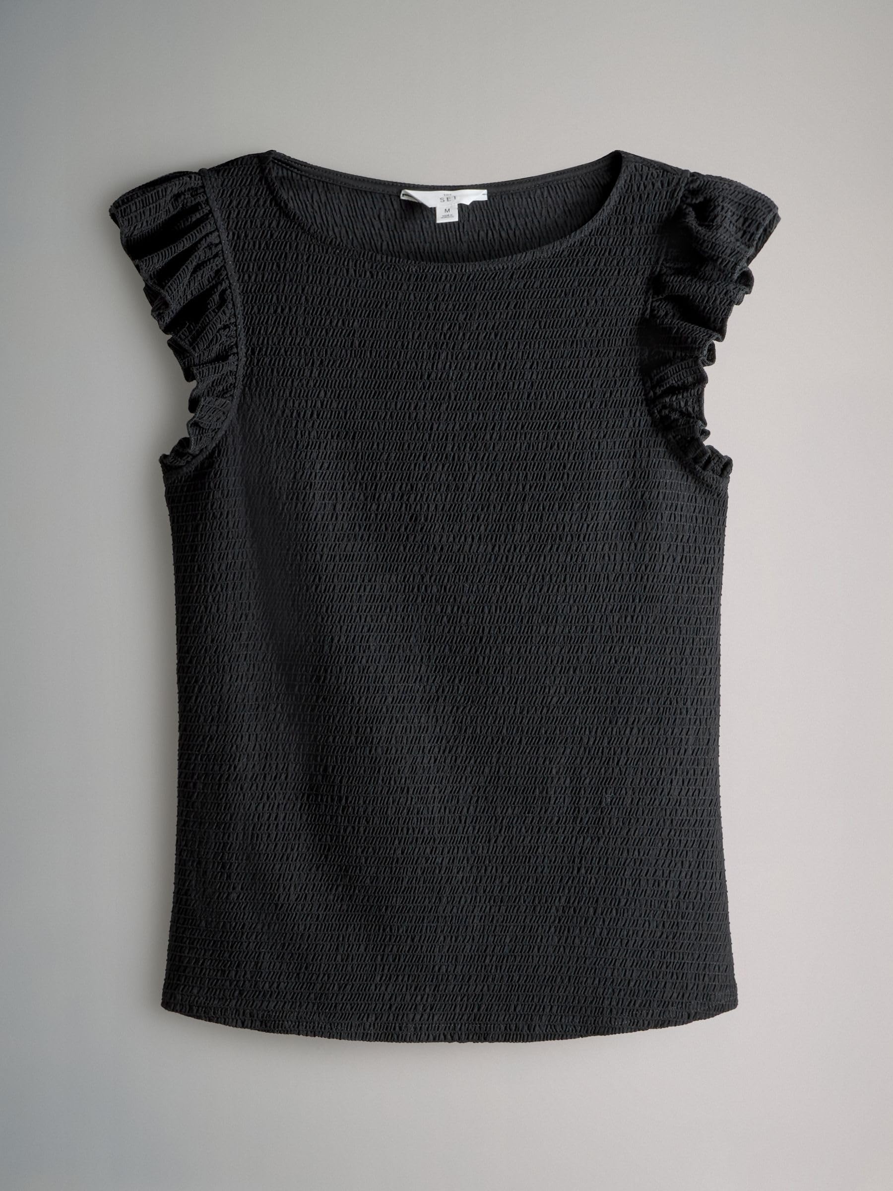 Next The Set T-Shirt Donna Volant Testurizzata da 3