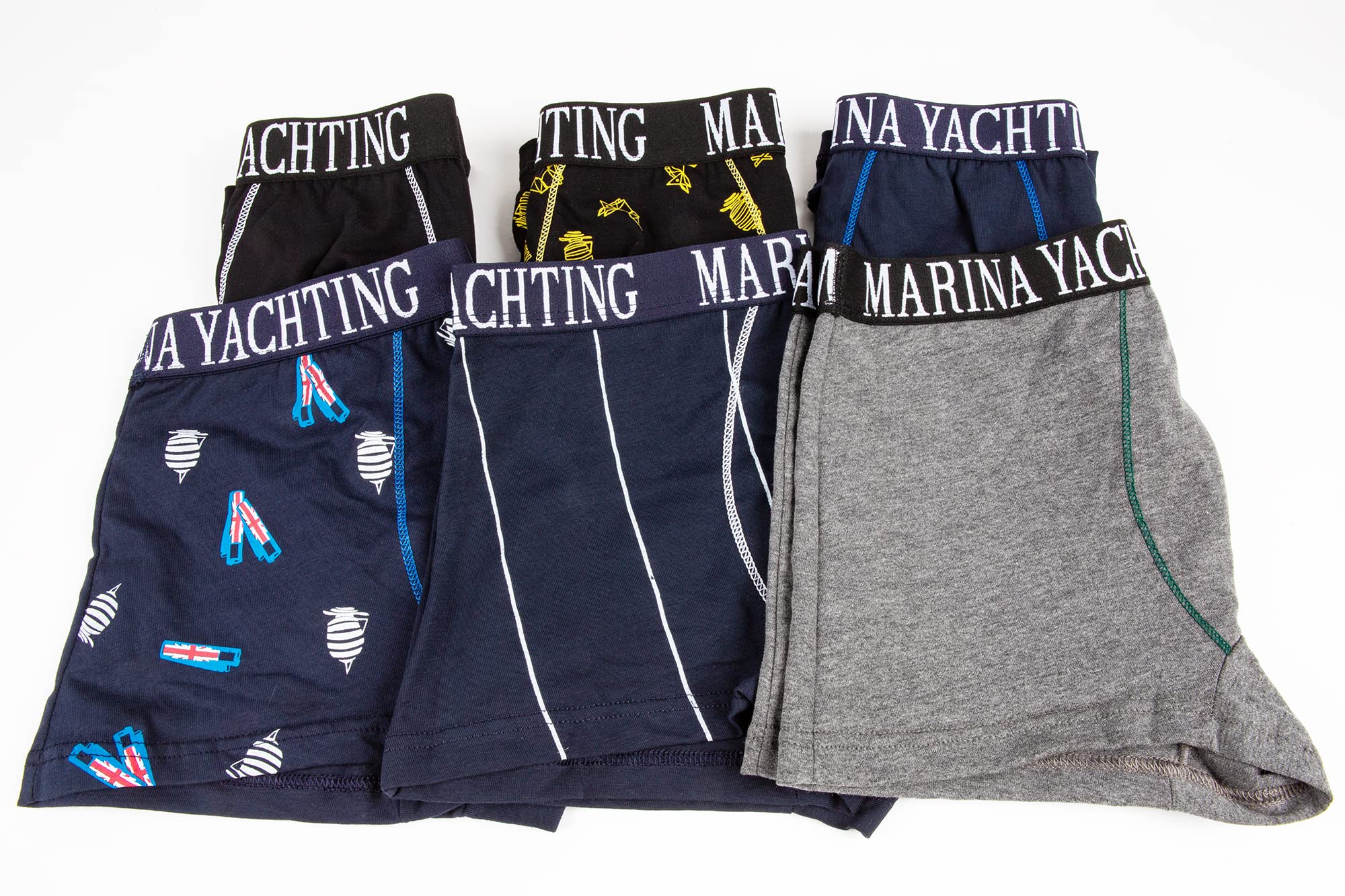 Lady C Marina Yachting boxer uomo S cotone aderente