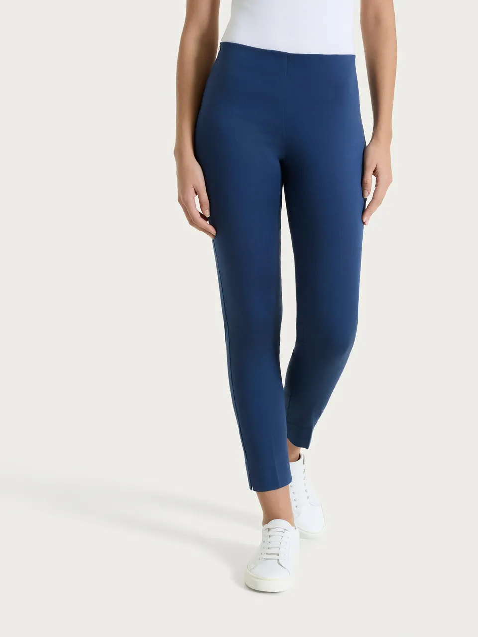 Ragno Satin Power pantalone capri Oceana cotone skinny