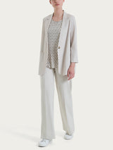Ragno Super Natural Blazer Sfoderato Champignon Tencel