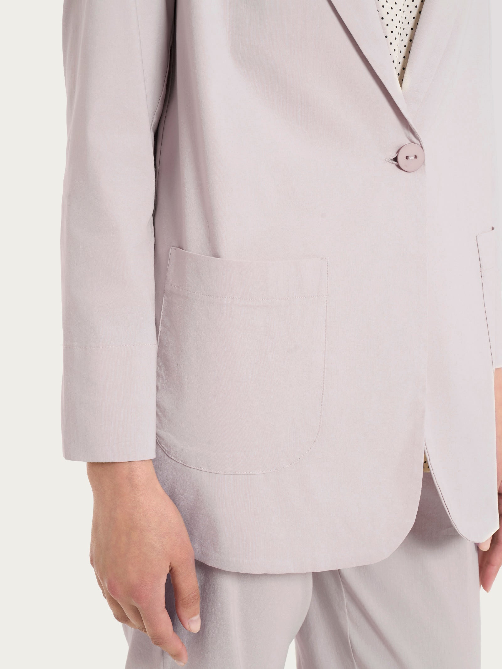 Ragno Super Fresh Blazer Destrutturato Rosa Un Bottone