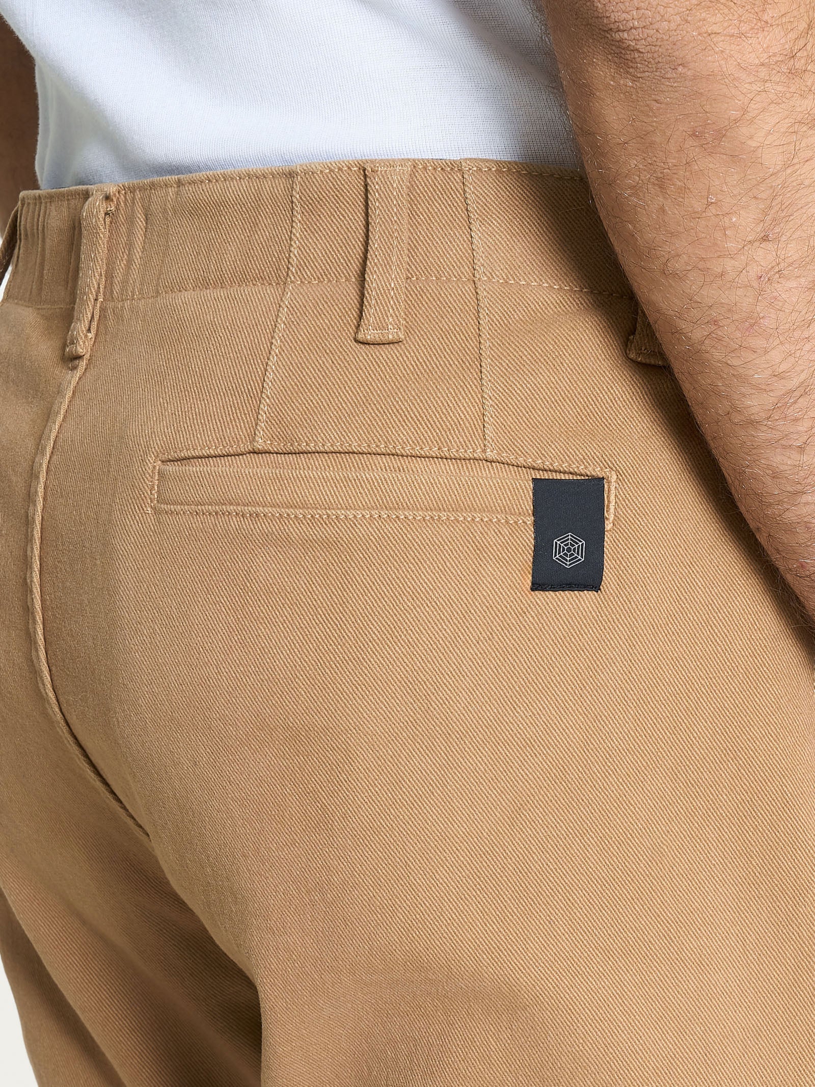 Ragno Raw Twill Pantalone chino uomo tiger's eye