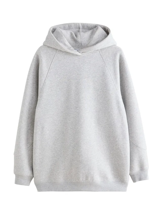 Geo Next felpa donna lunga cappuccio pesante comoda
