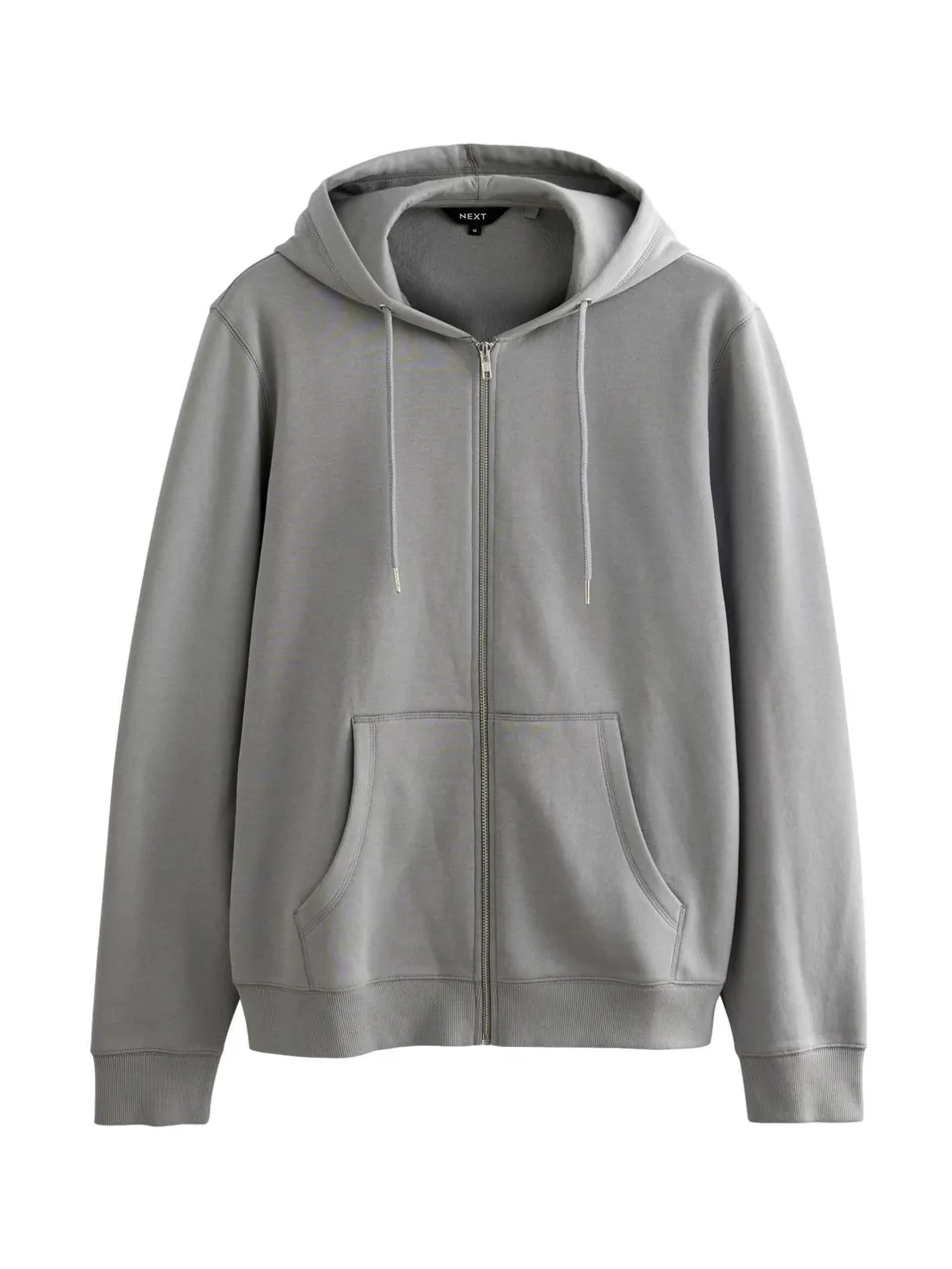 Next Zip-Up felpa uomo con cappuccio in misto cotone