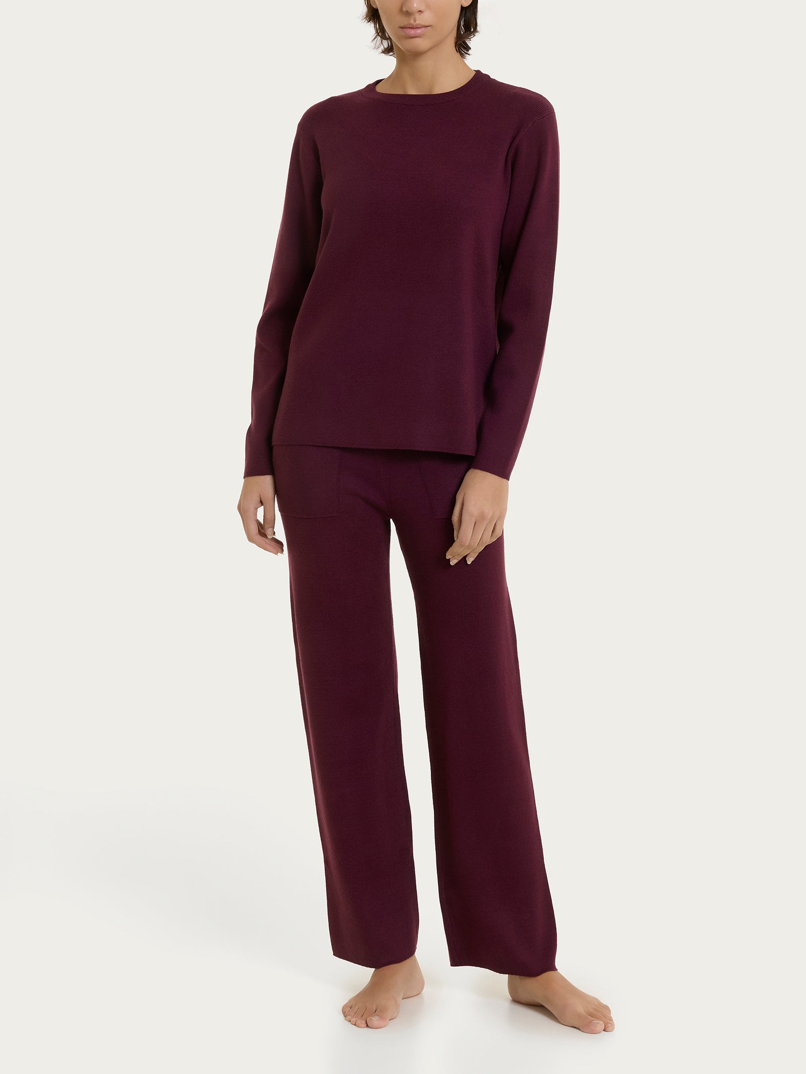 Ragno Super Soft maglia girocollo Fig manica lunga