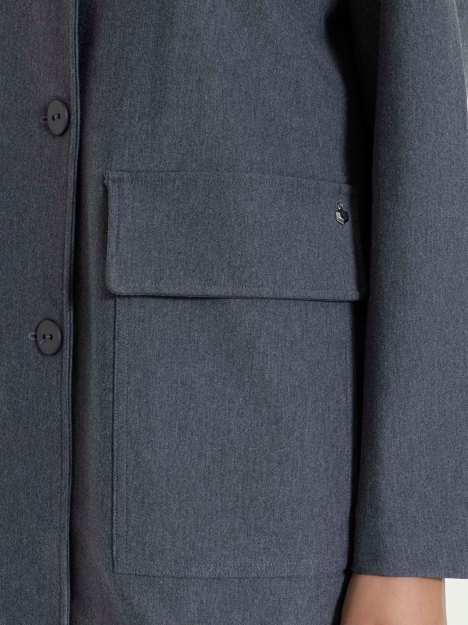 Ragno Gem Cappotto corto bottoni Ardesia in compact