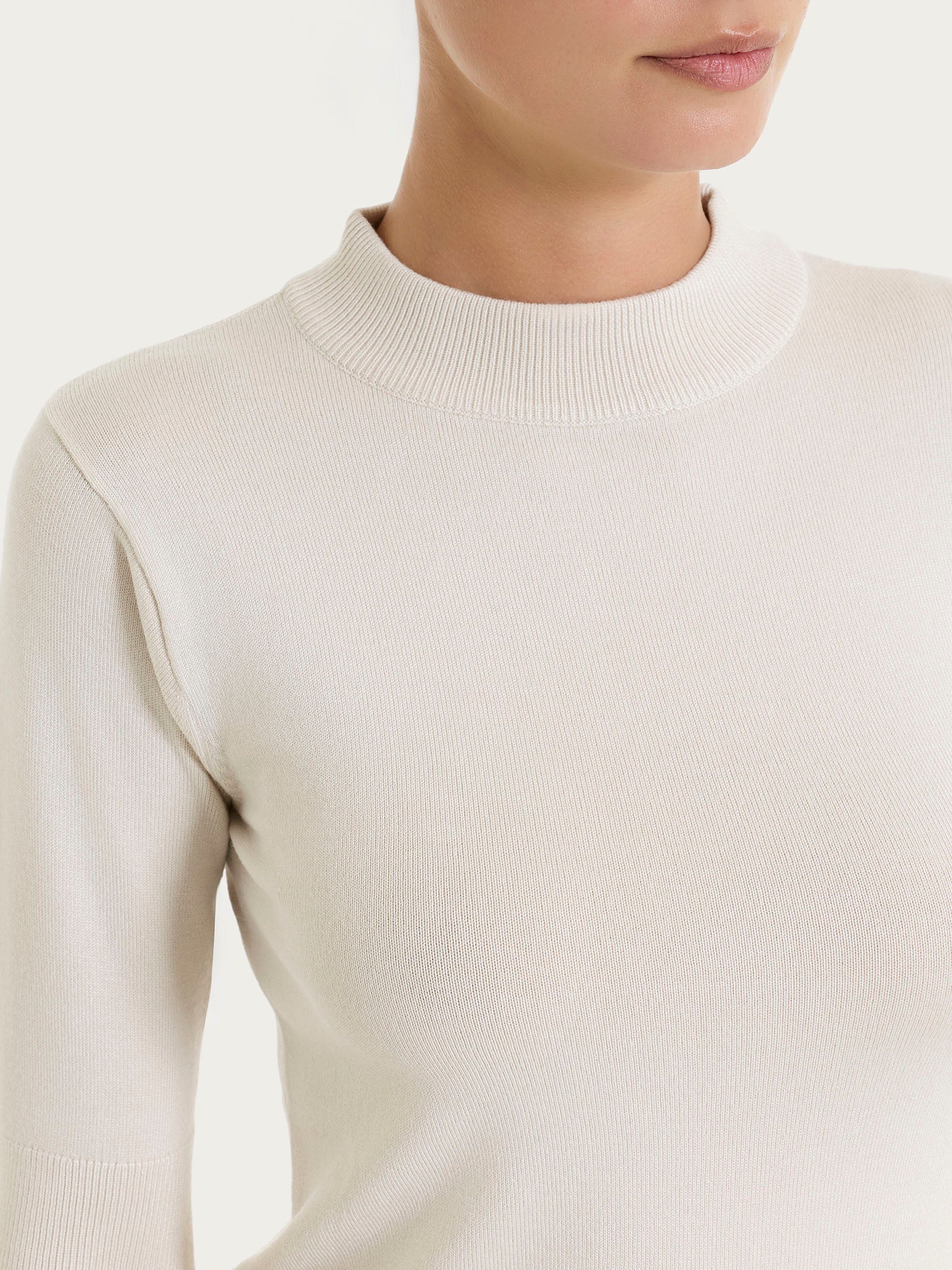 Ragno Four Seasons Lupetto Maglia Donna Champignon Manica Corta