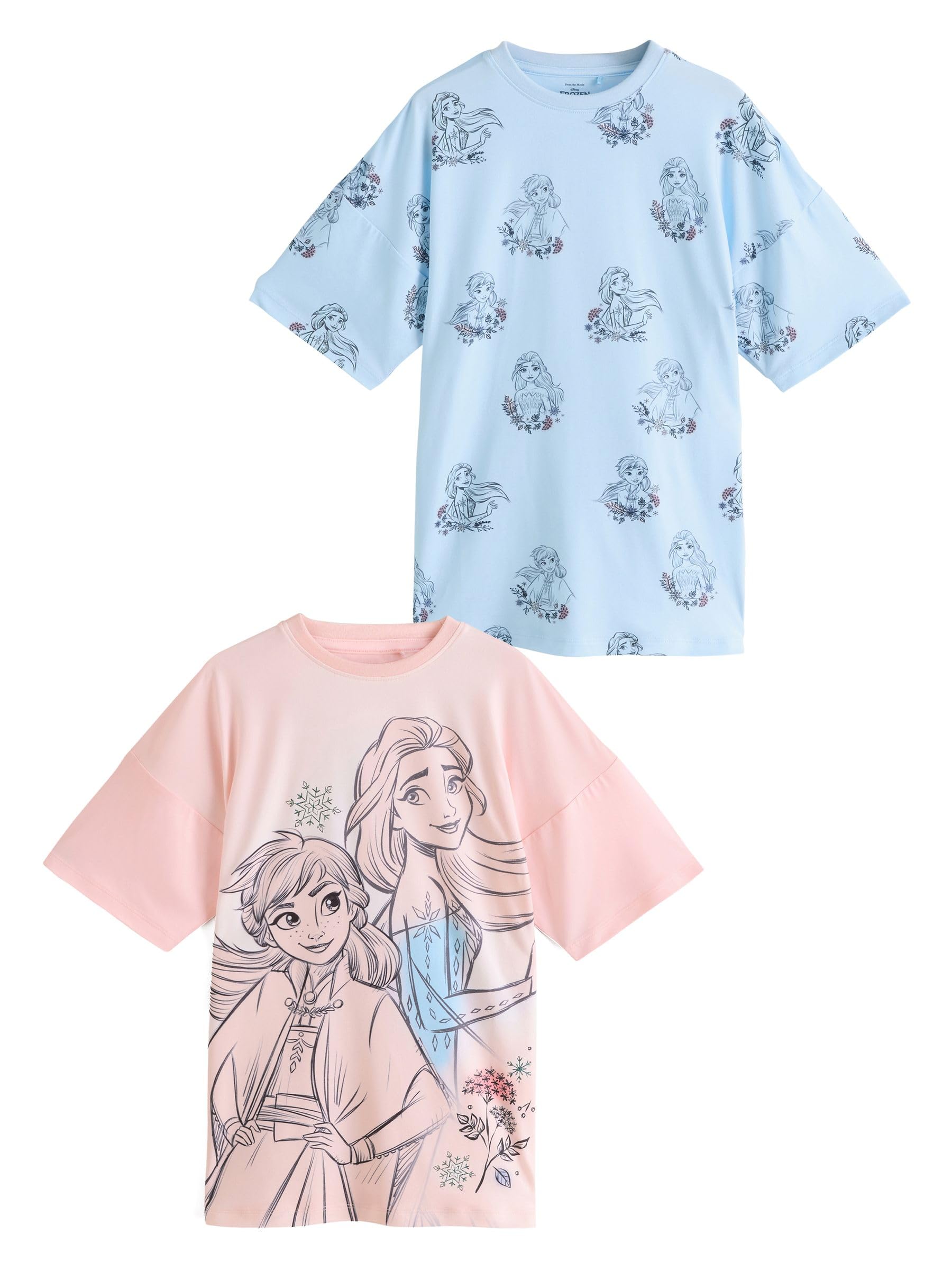 Next Frozen camicia da notte bambina 2 pezzi cotone