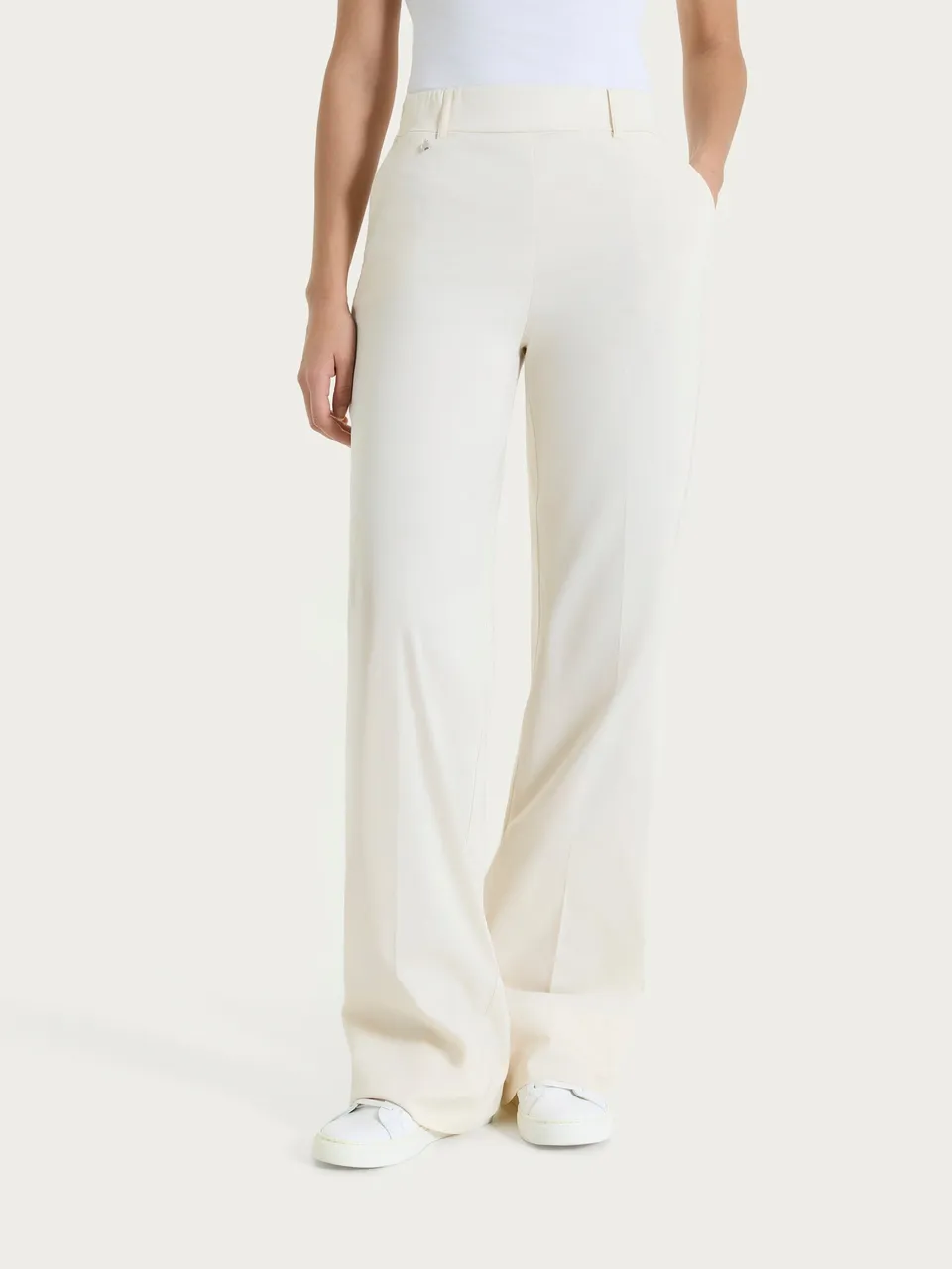 Ragno Super Fresh Pantalone Ampio Tasche Pantaloni Whitecap Gray