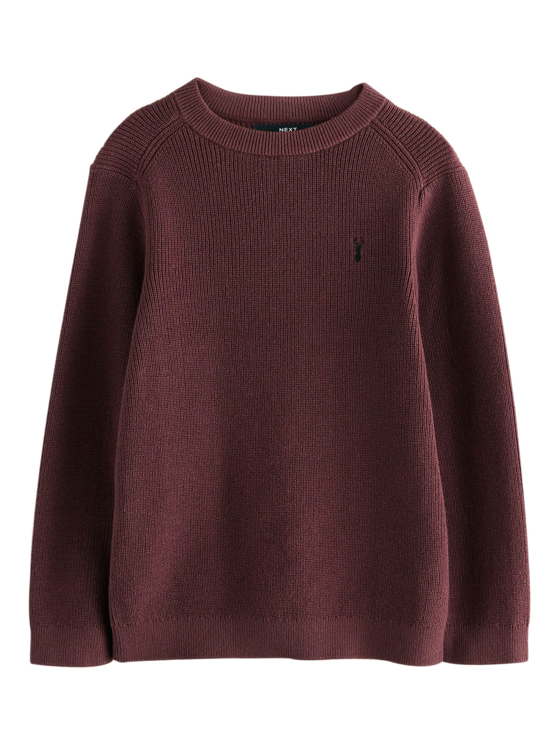 NEXT maglione bambino girocollo 140 cotone cervo