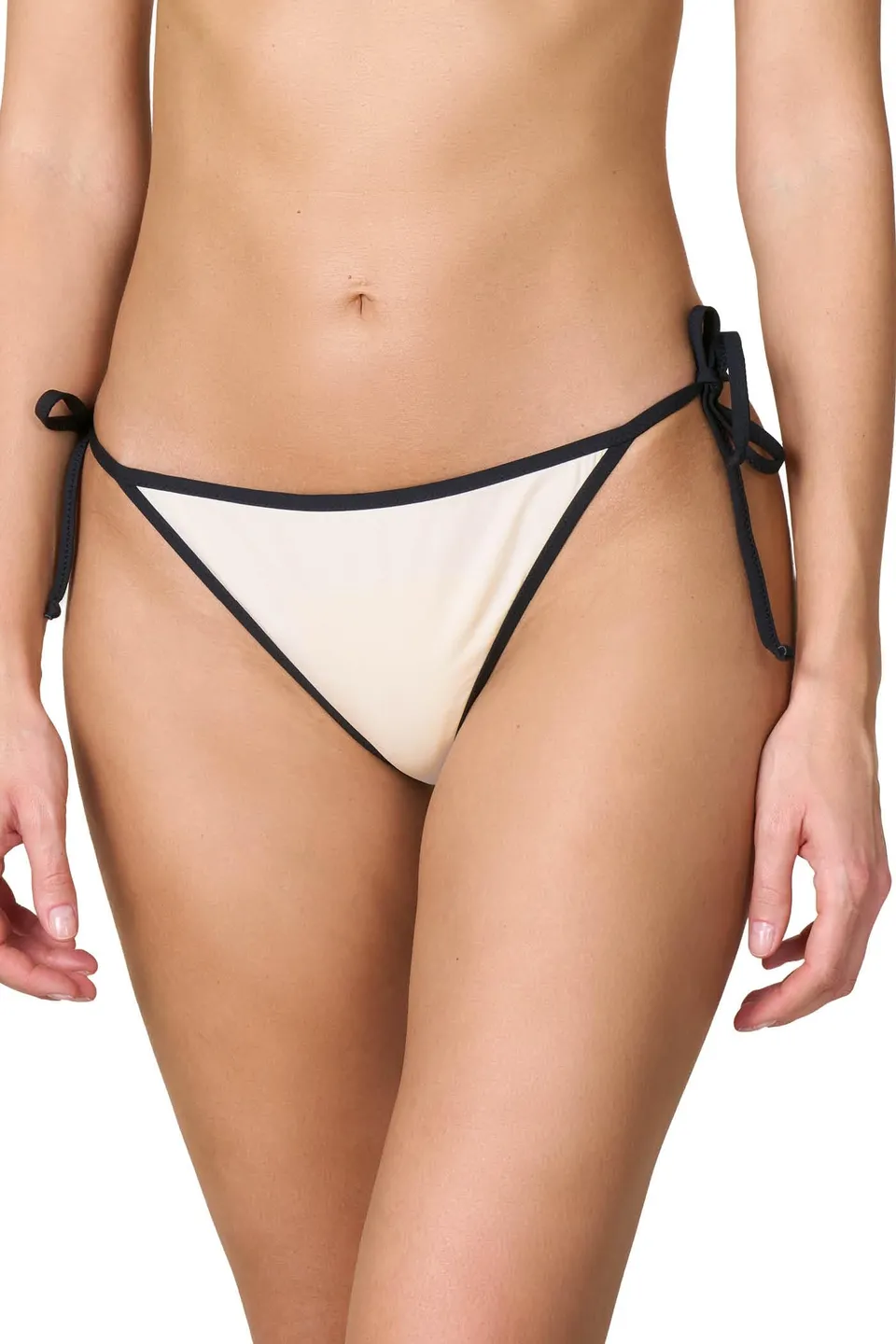 Goldenpoint Amour slip bikini laccetti profili contrasto