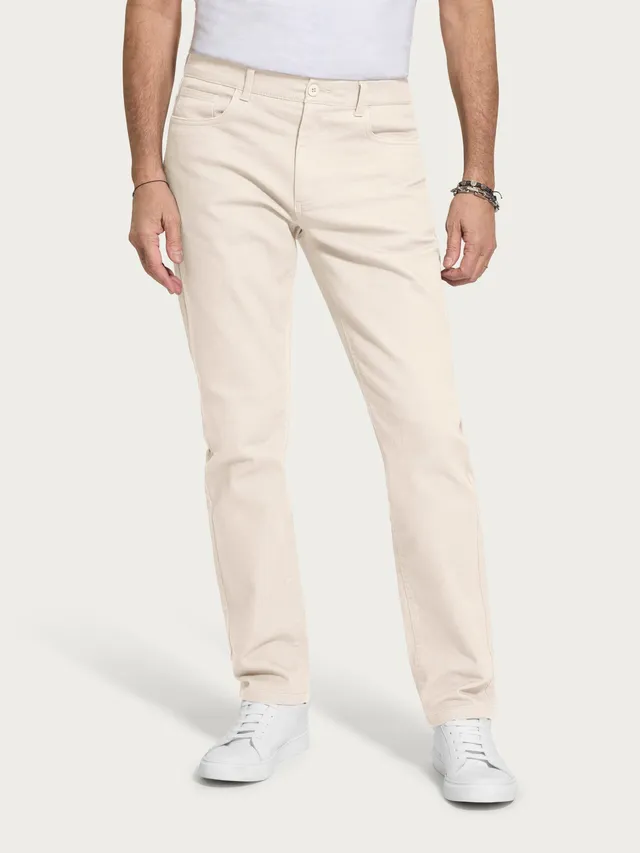 Ragno Compact Pantalone 5 tasche uomo Champignon cotone