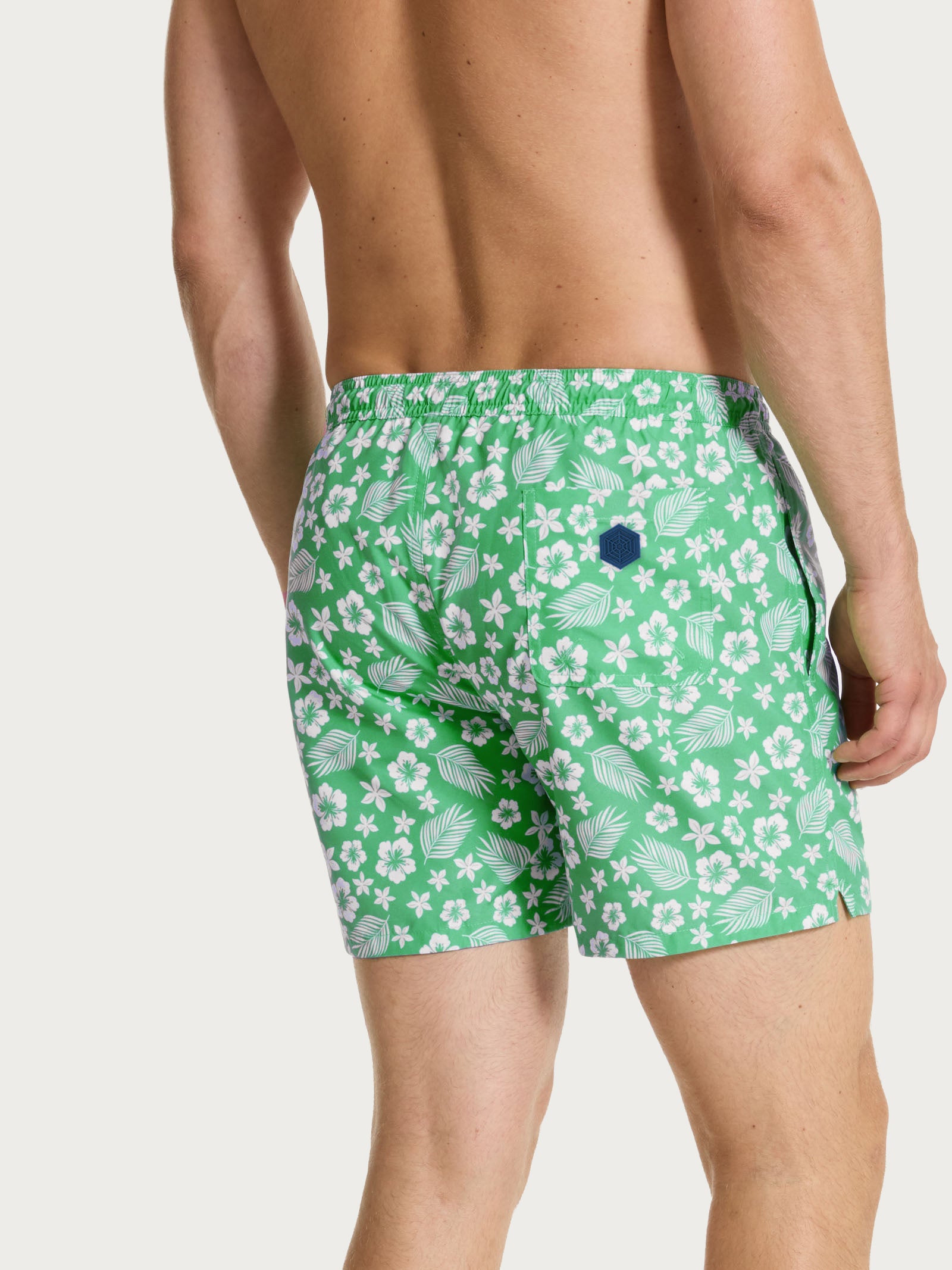 Ragno Boxer Mare Uomo Fant. Vibrant Green Tasche Laterali