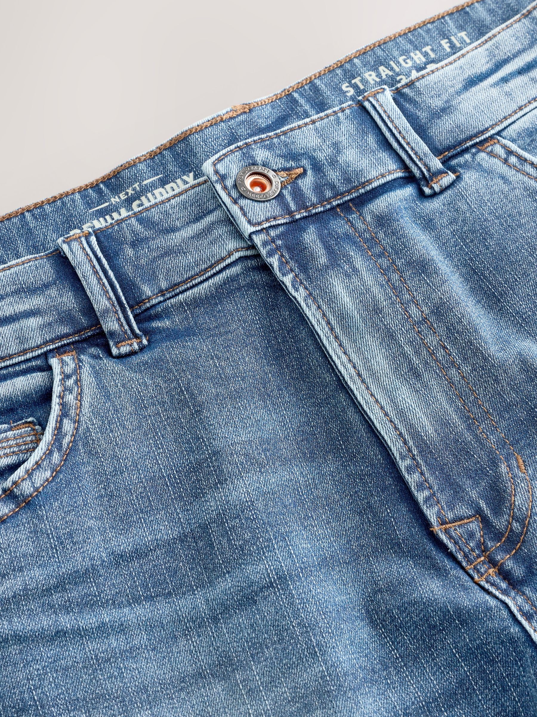 Next jeans uomo vintage elasticizzato blu 38