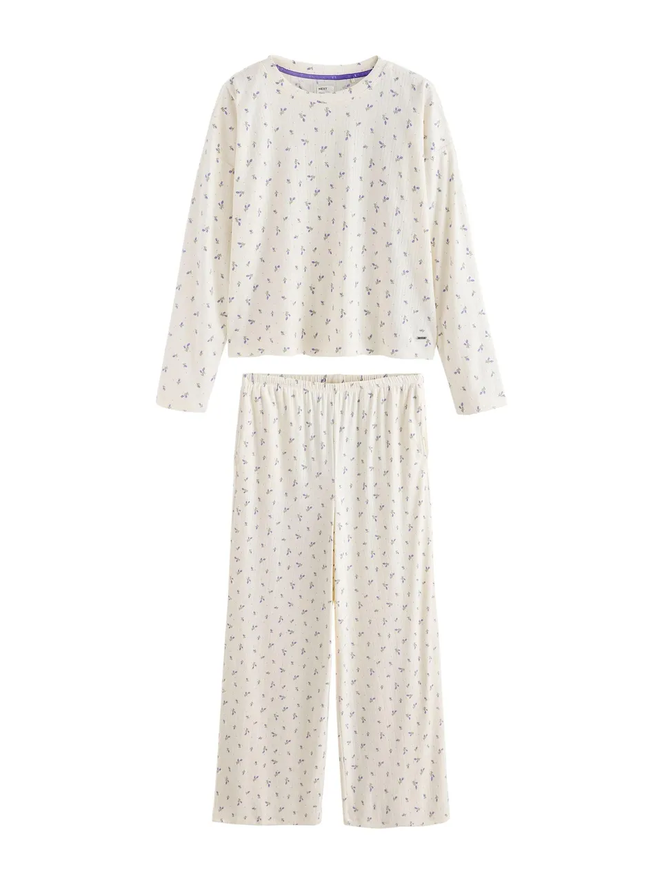 Next pigiama donna maniche lunghe XL traforato