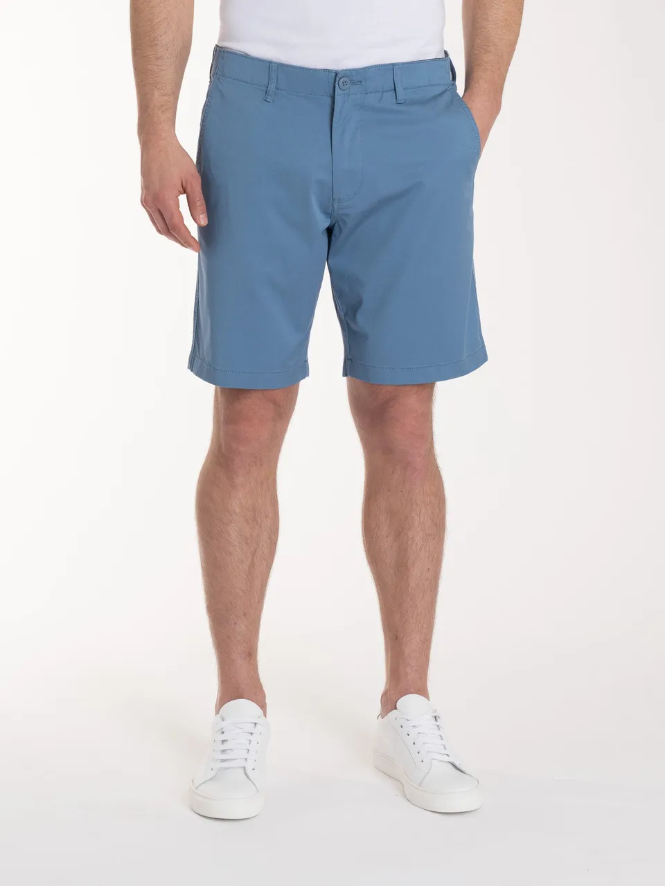Ragno Summer Twill Bermuda Uomo Tasche Coronet Blue