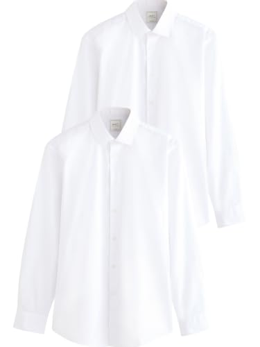 Next Easy-Care camicia maniche lunghe 2 pezzi polsino