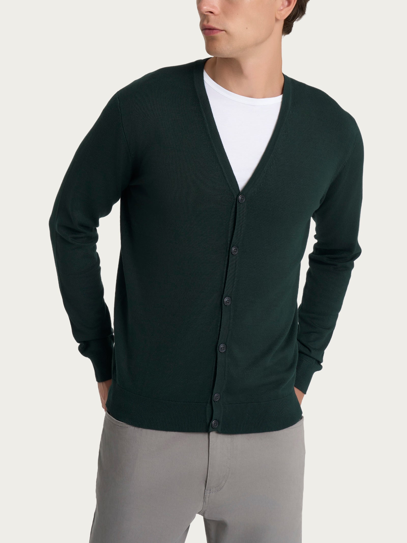 Ragno Four Seasons Cardigan viscosa Scarab