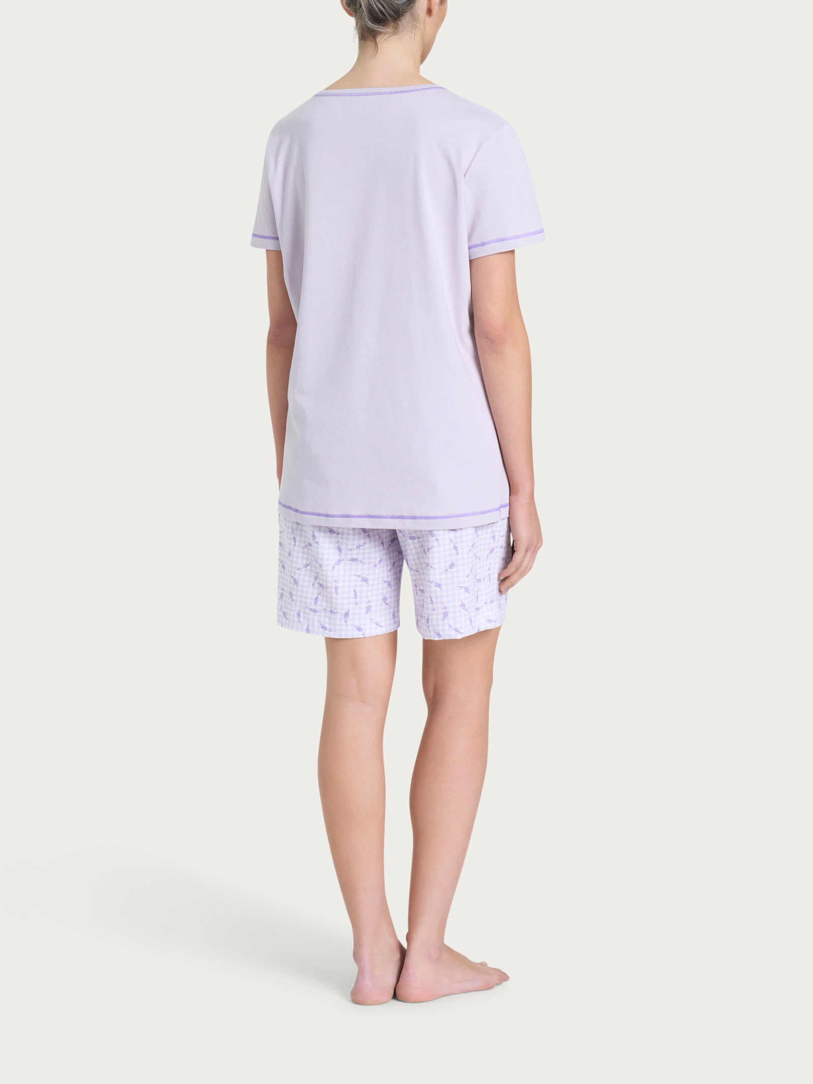 Ragno Jersey di Cotone pigiama corto Fant. Thistle