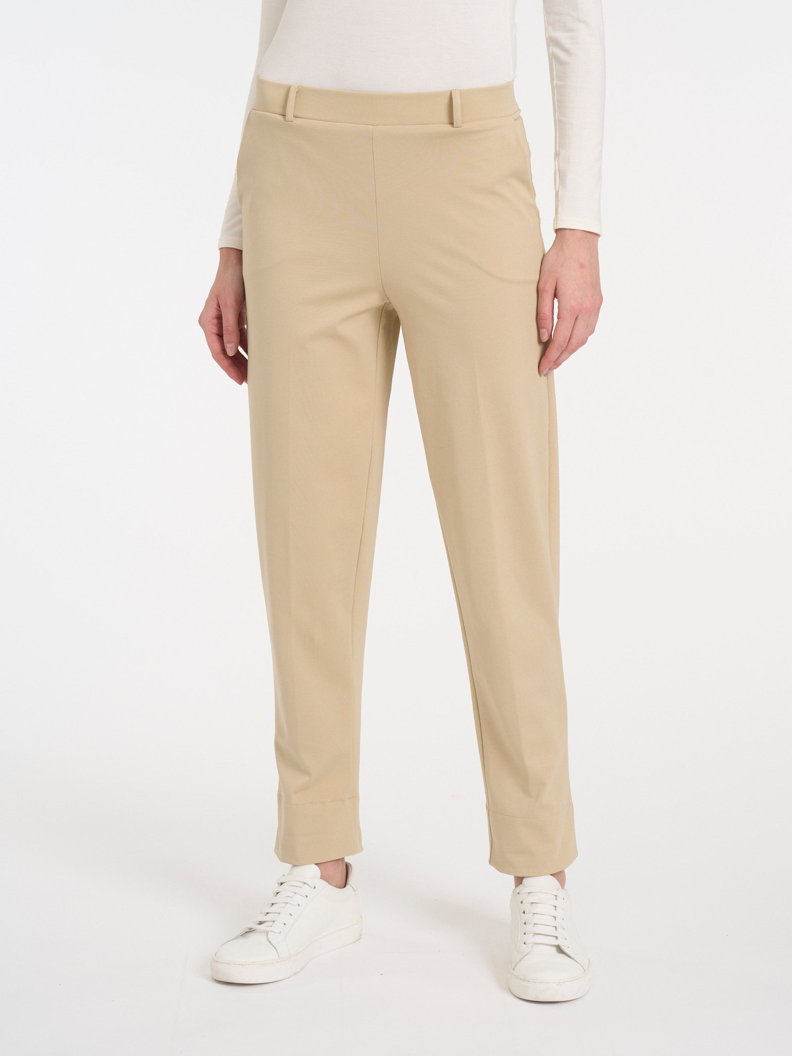 Ragno Compact Light Pantalone Carota pantaloni Irish Cream