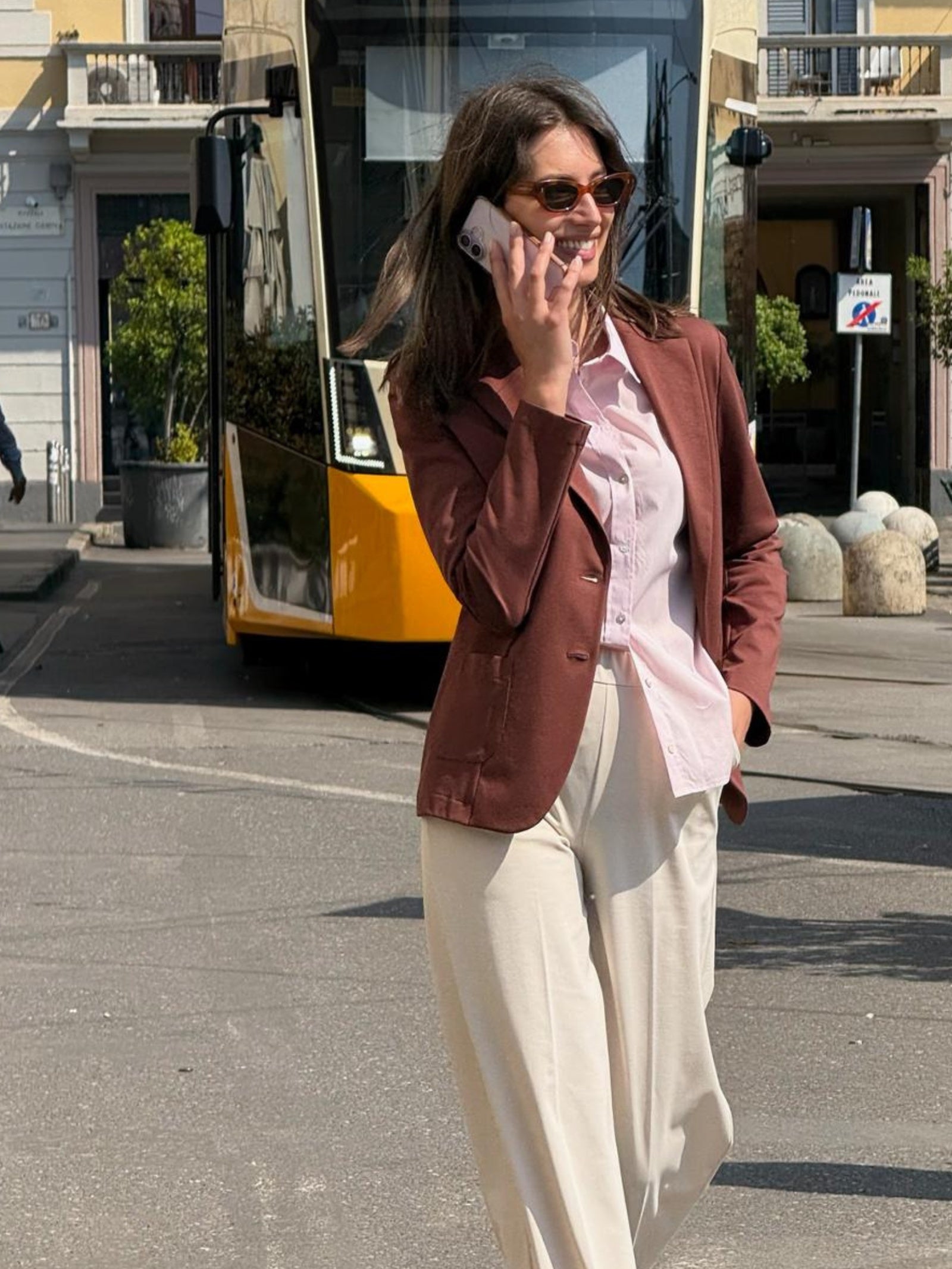 Ragno Compact Light blazer due bottoni leggero cappuccino